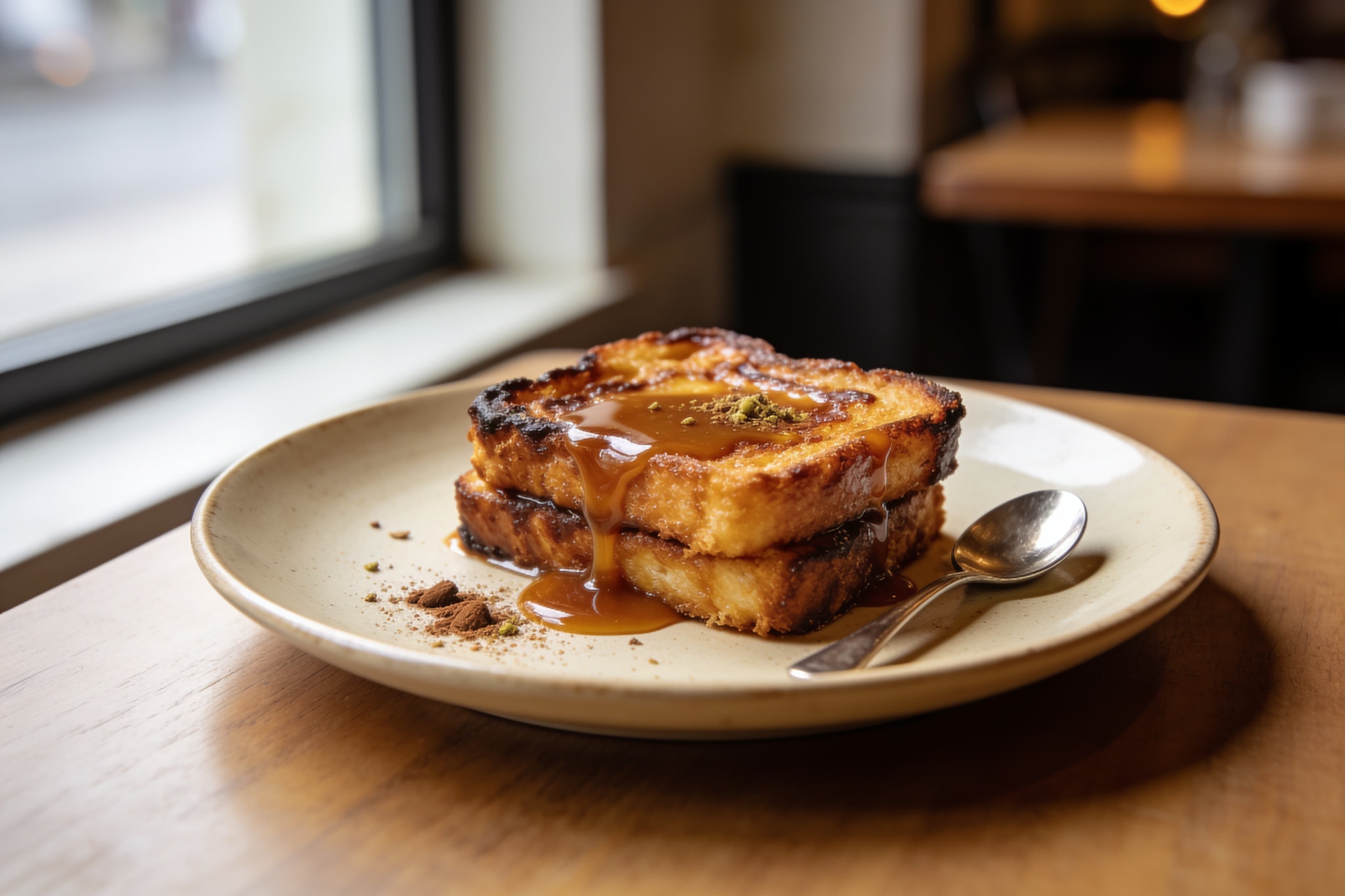 Pain Perdu Gourmand aux Épices et Caramel Beurré