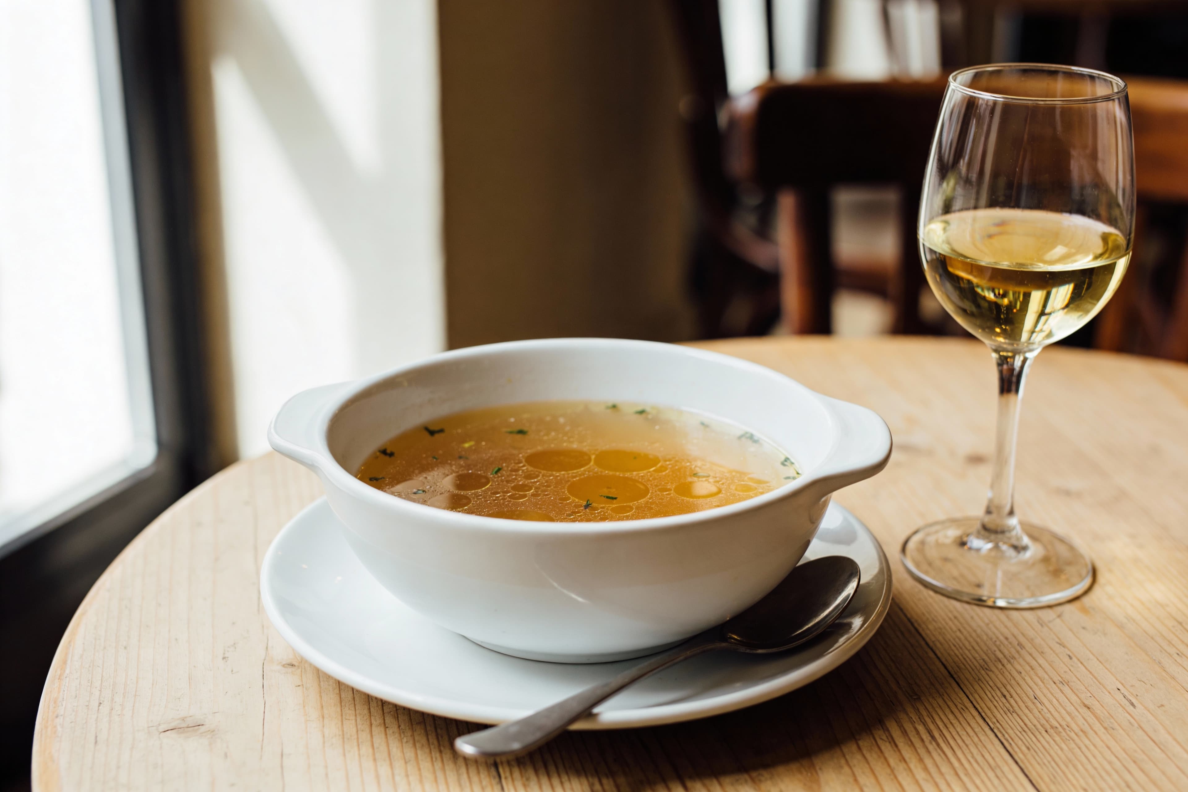 Bouillon de Gencive de Porc - Bouillon Gastronomique Délicat