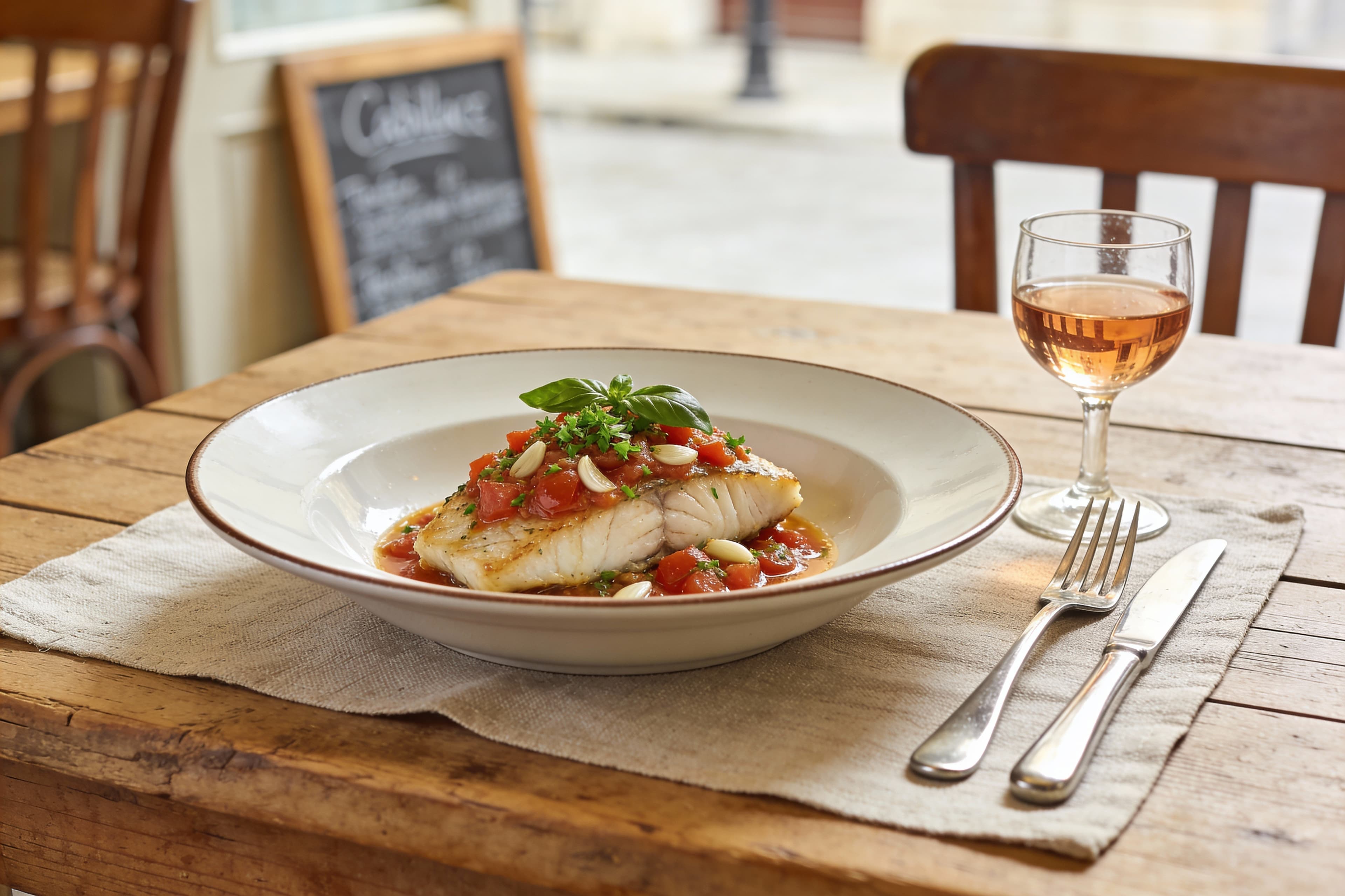 Cabillaud à la Provençale