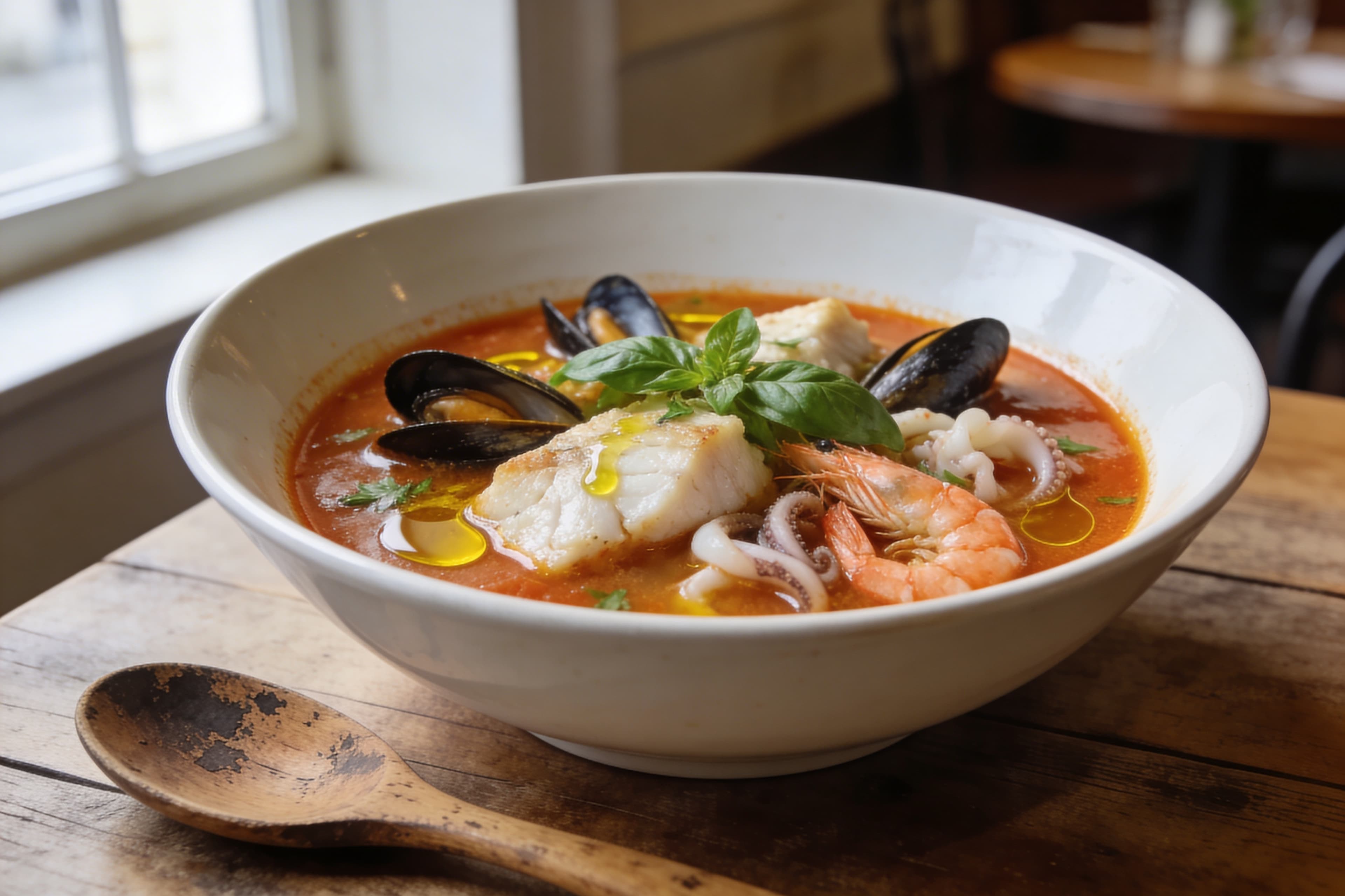 Soupe de Poisson Méditerranéenne