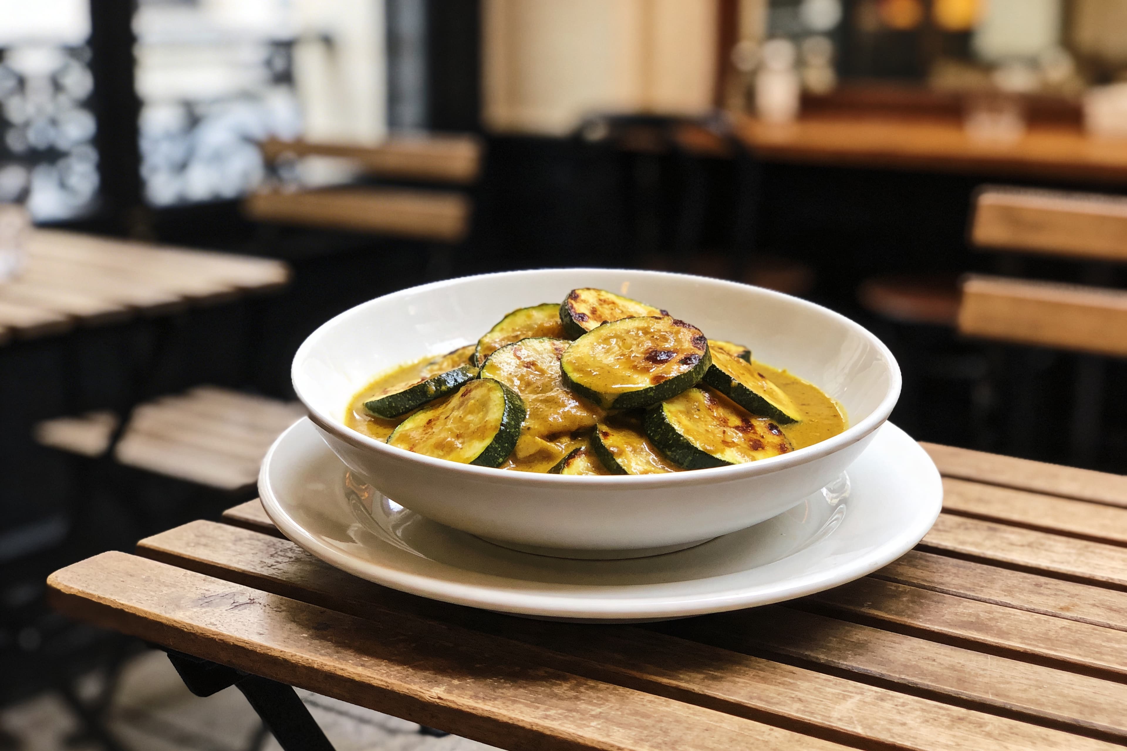Courgettes Sautées au Curry