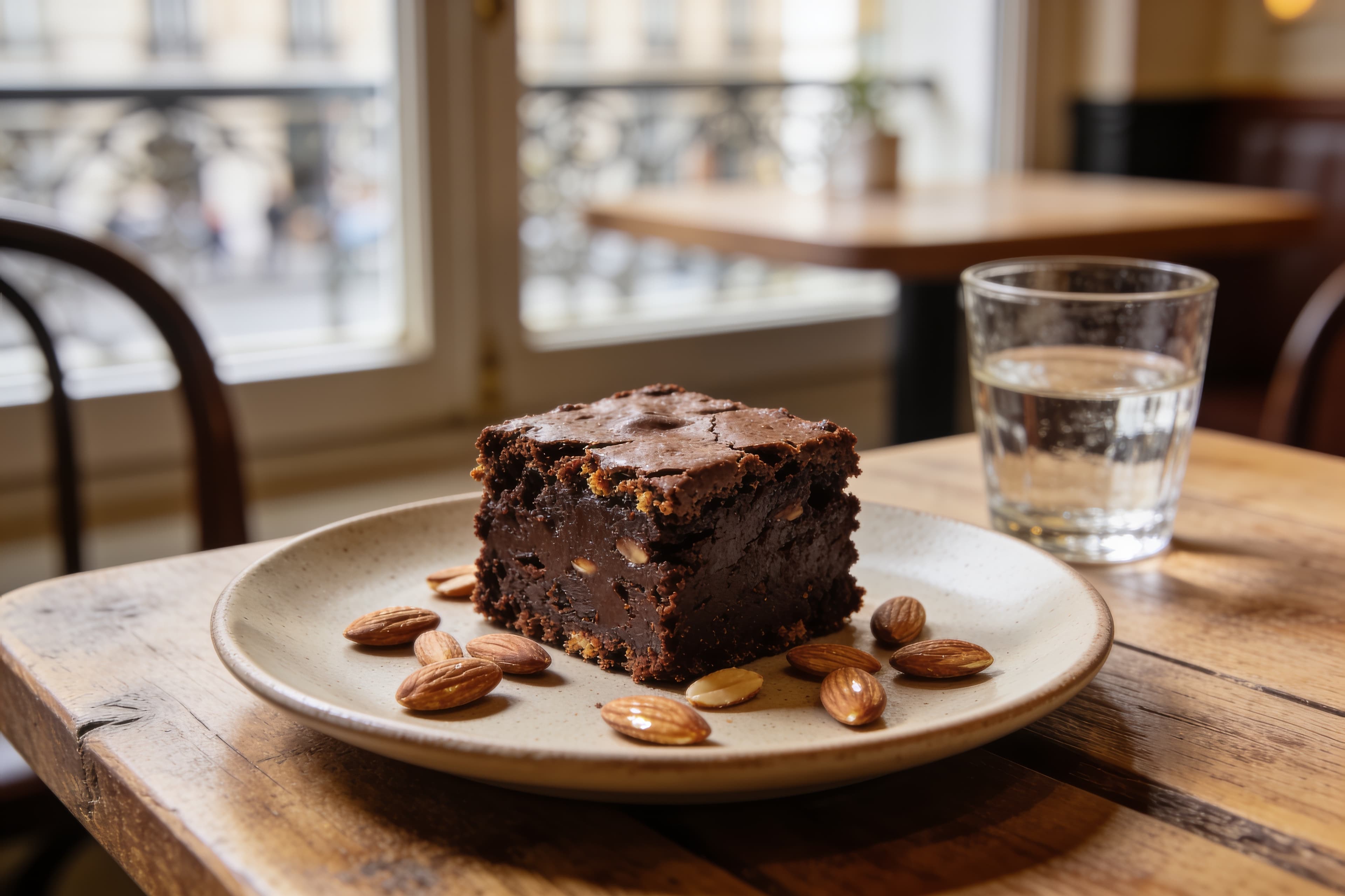 Brownies Protéinés aux Amandes à l'Air Fryer