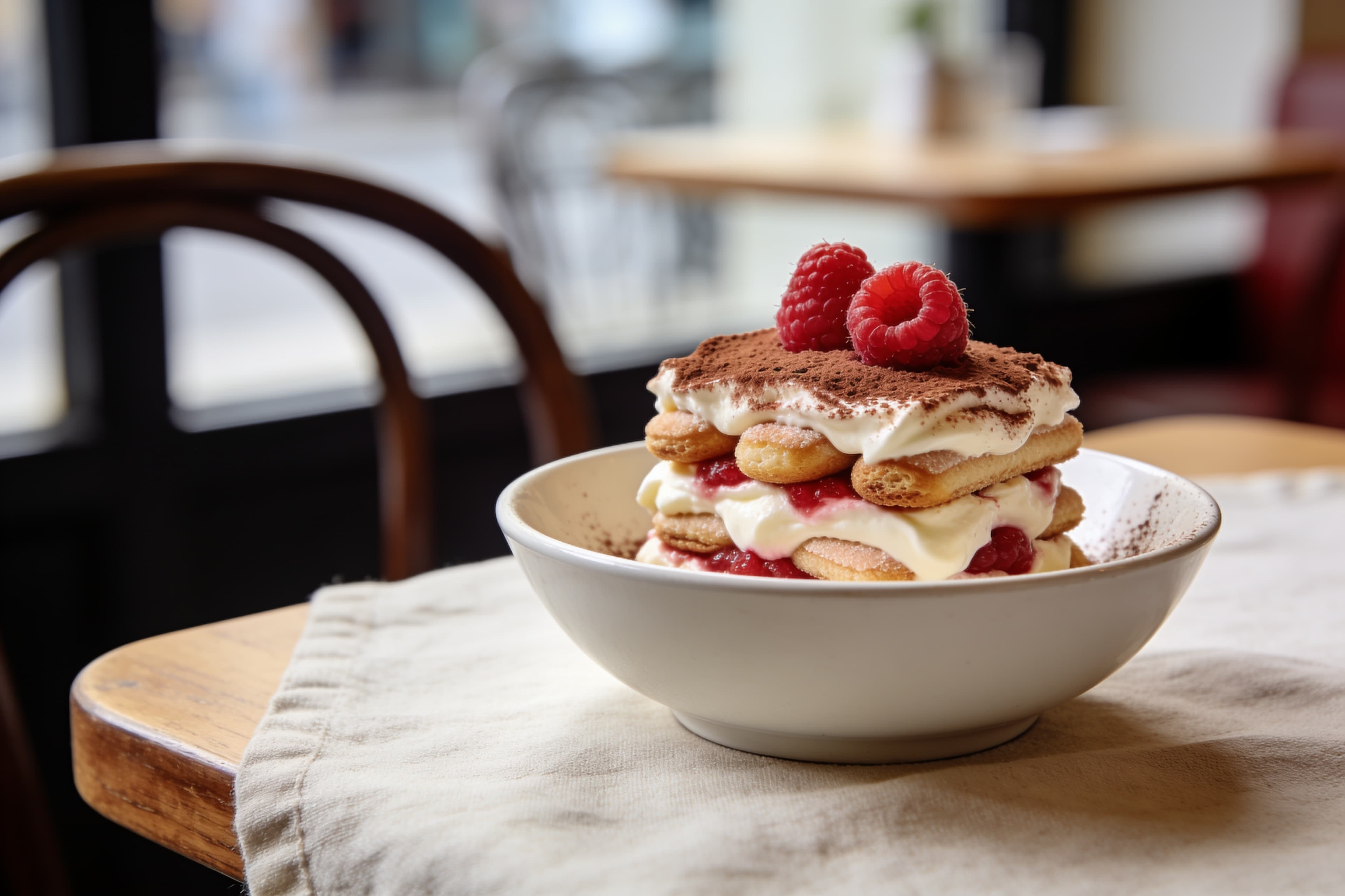 Tiramisu Framboise Léger et Rapide