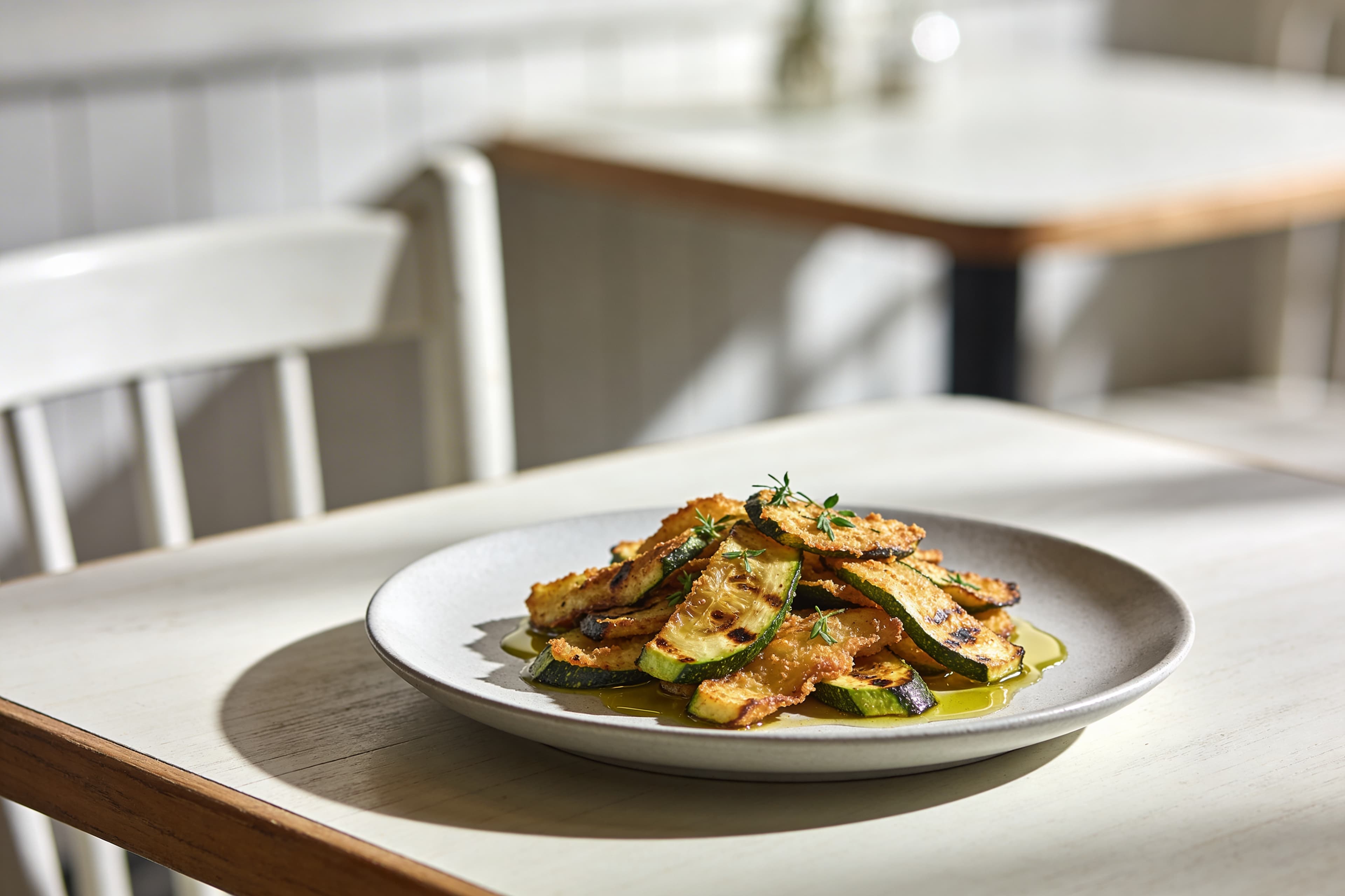 Courgettes Rôties à l'Air Fryer