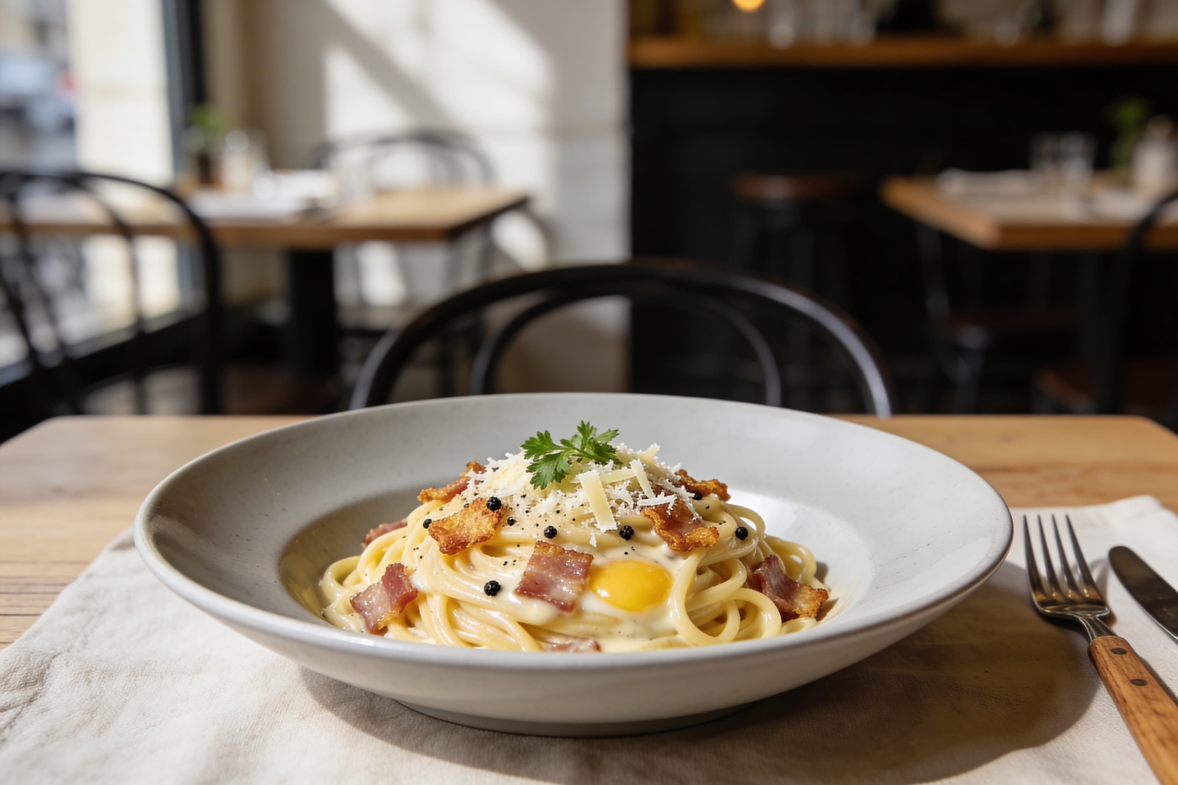 Pâtes Carbonara au Thermomix