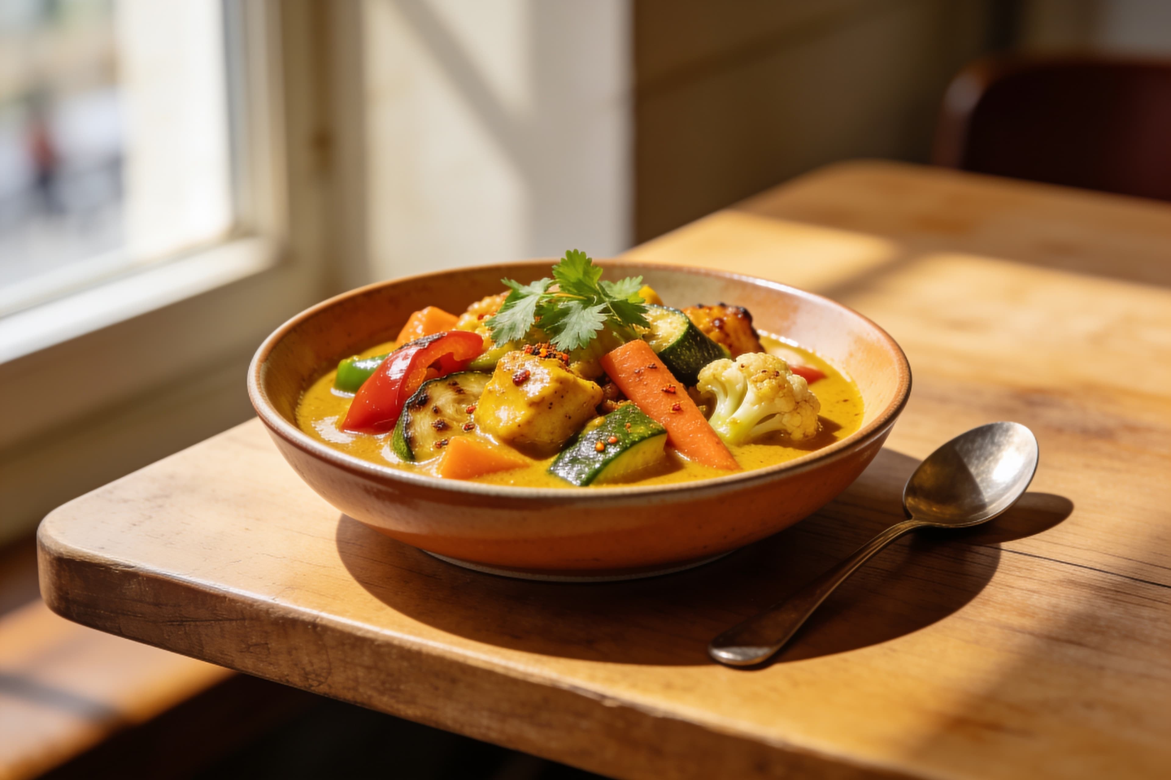 Curry de Légumes à l'Air Fryer
