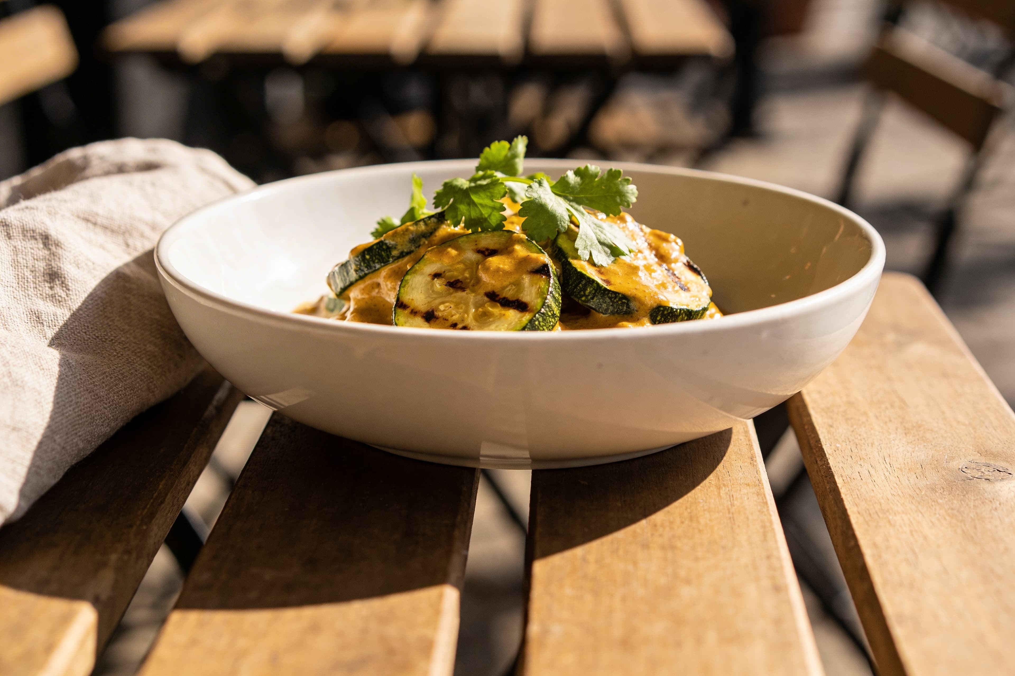 Courgettes Sautées au Curry
