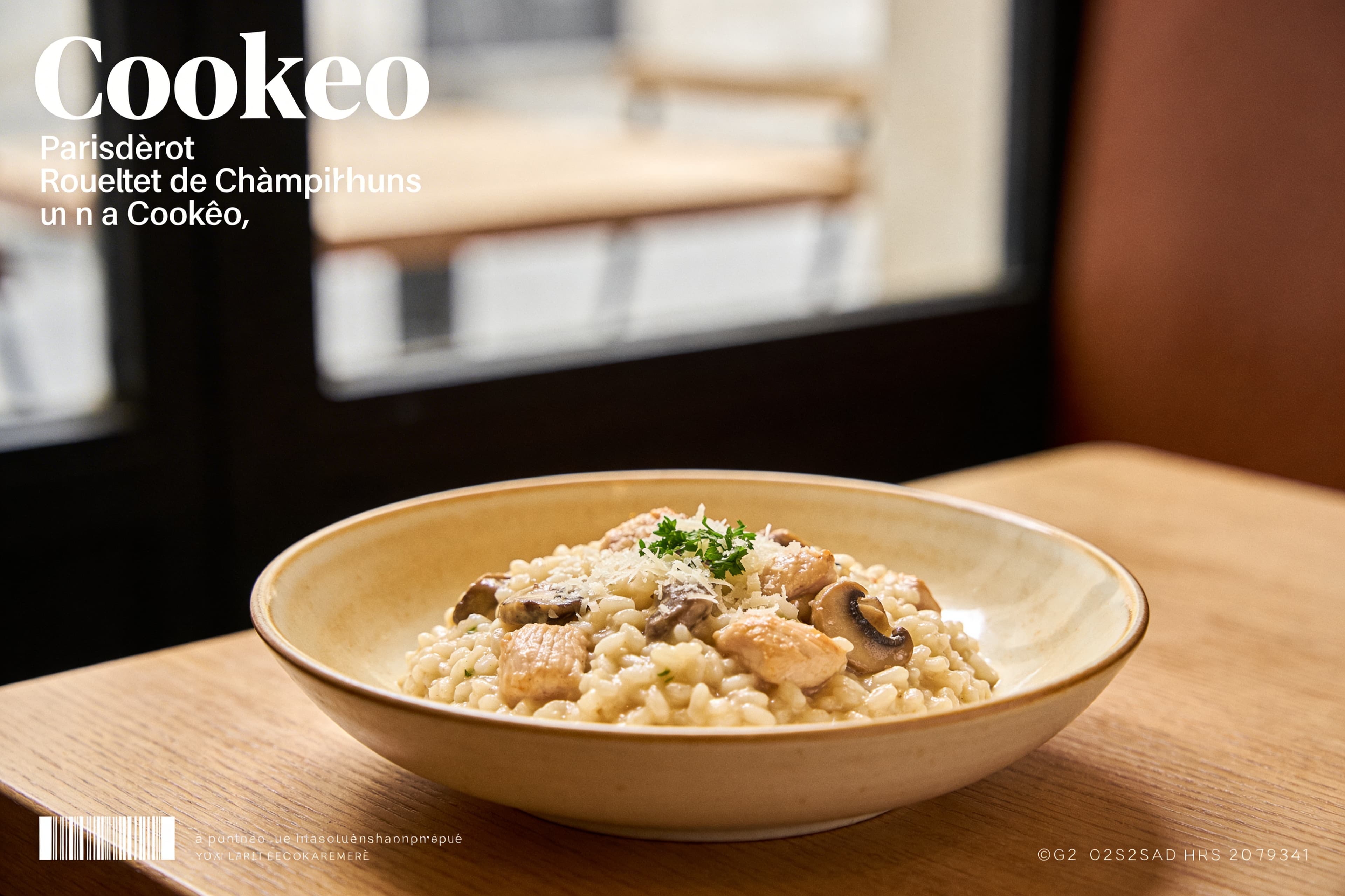 Risotto Poulet et Champignons au Cookeo