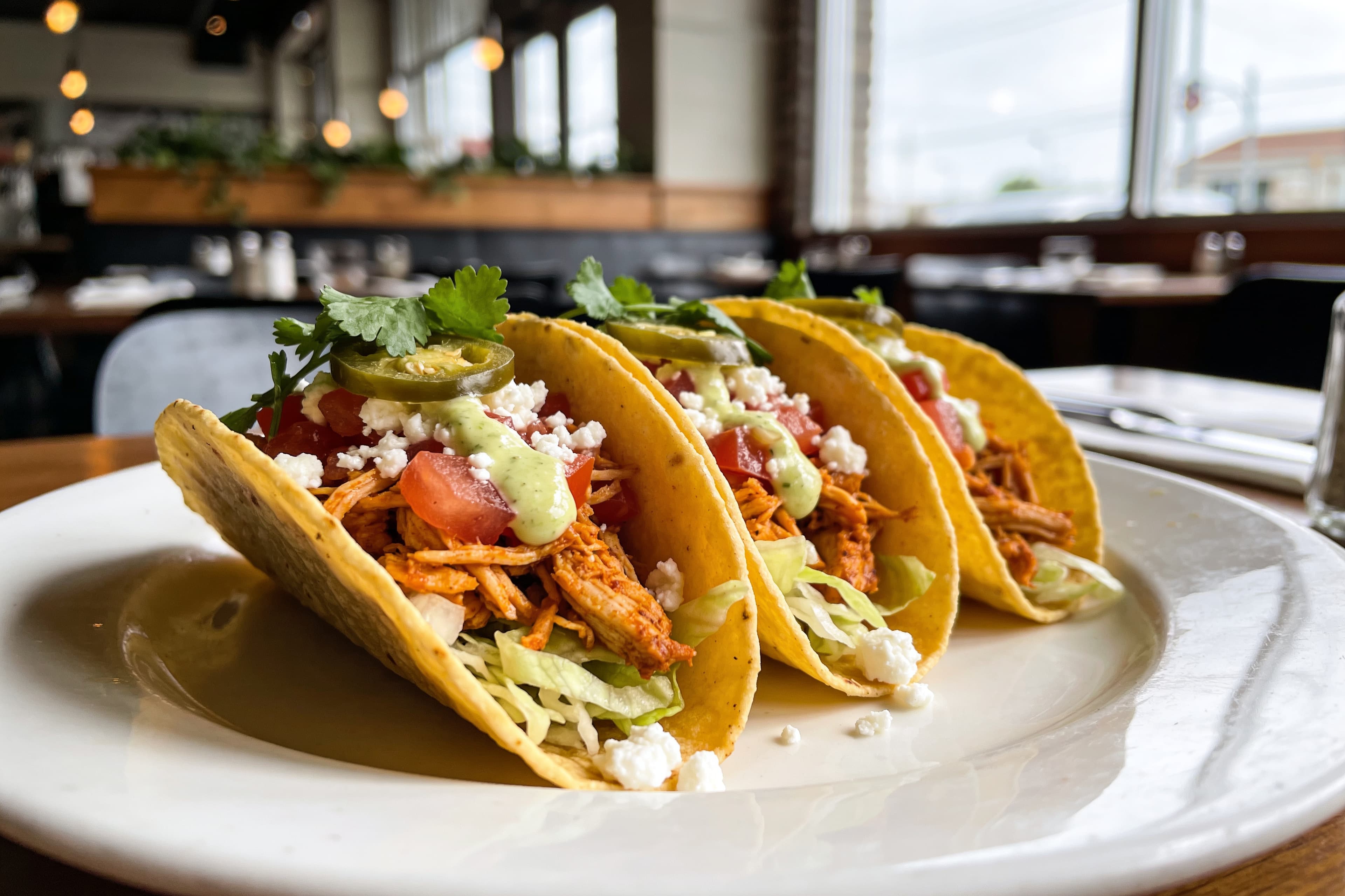 Tacos de Poulet Épicé Rapide