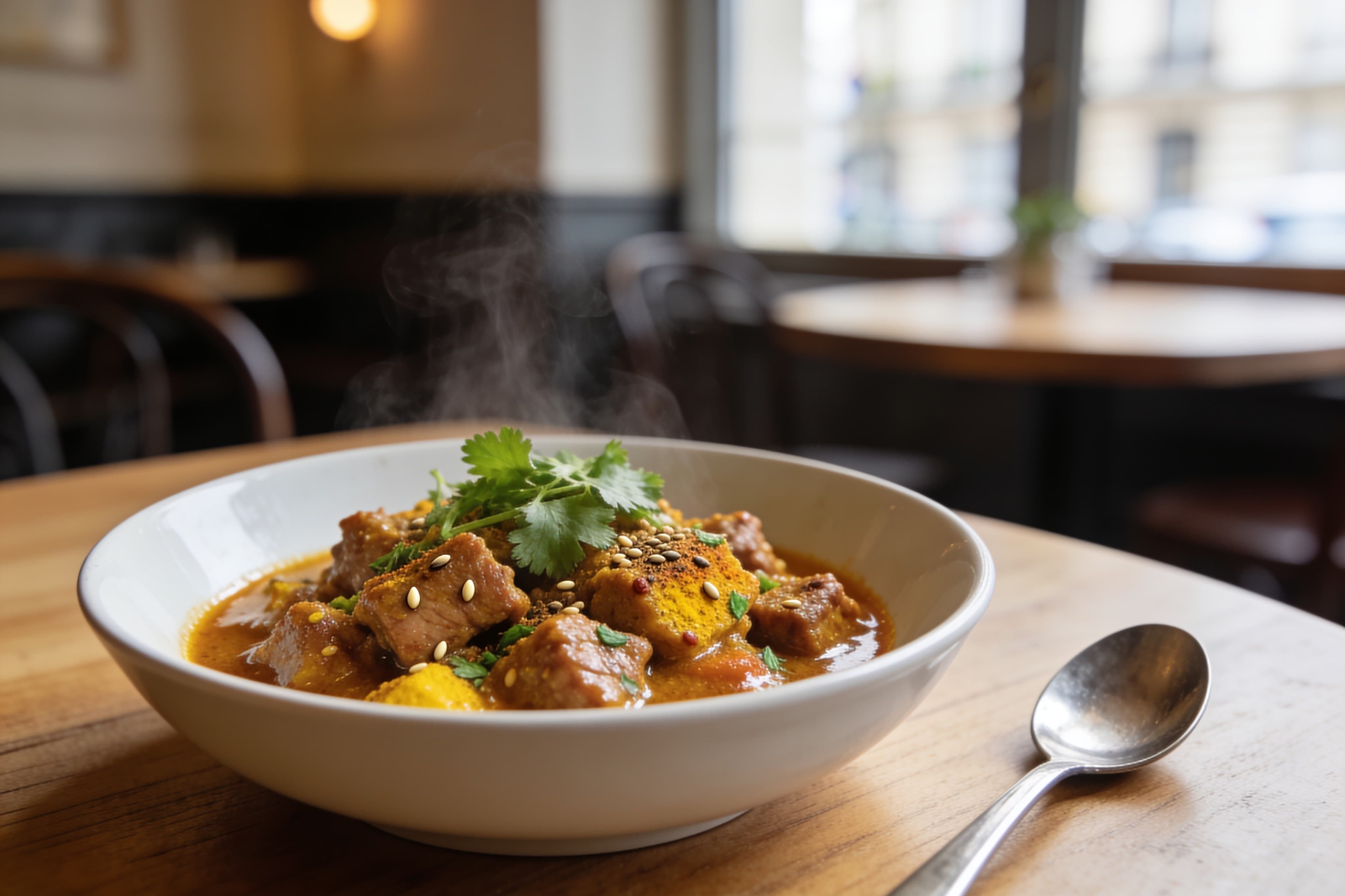 Sauté de Porc aux Épices Indiennes