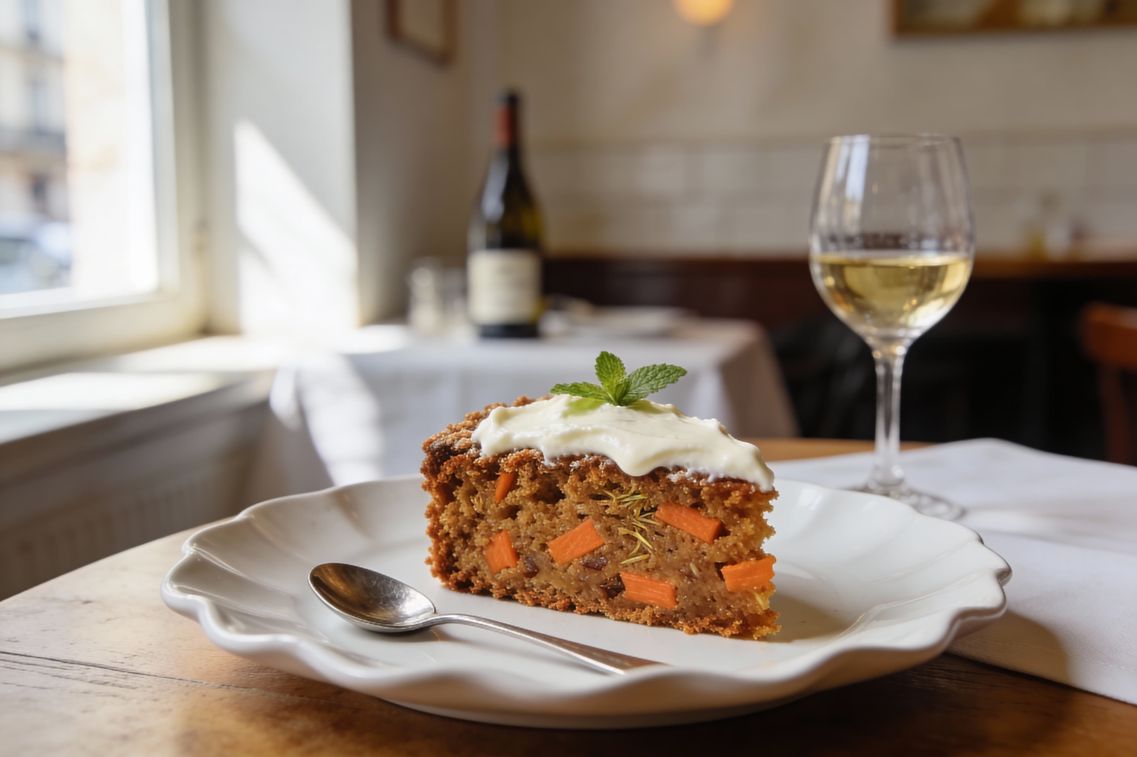 Carrot Cake Vegan - Gourmandise Éthérée et Raffinée