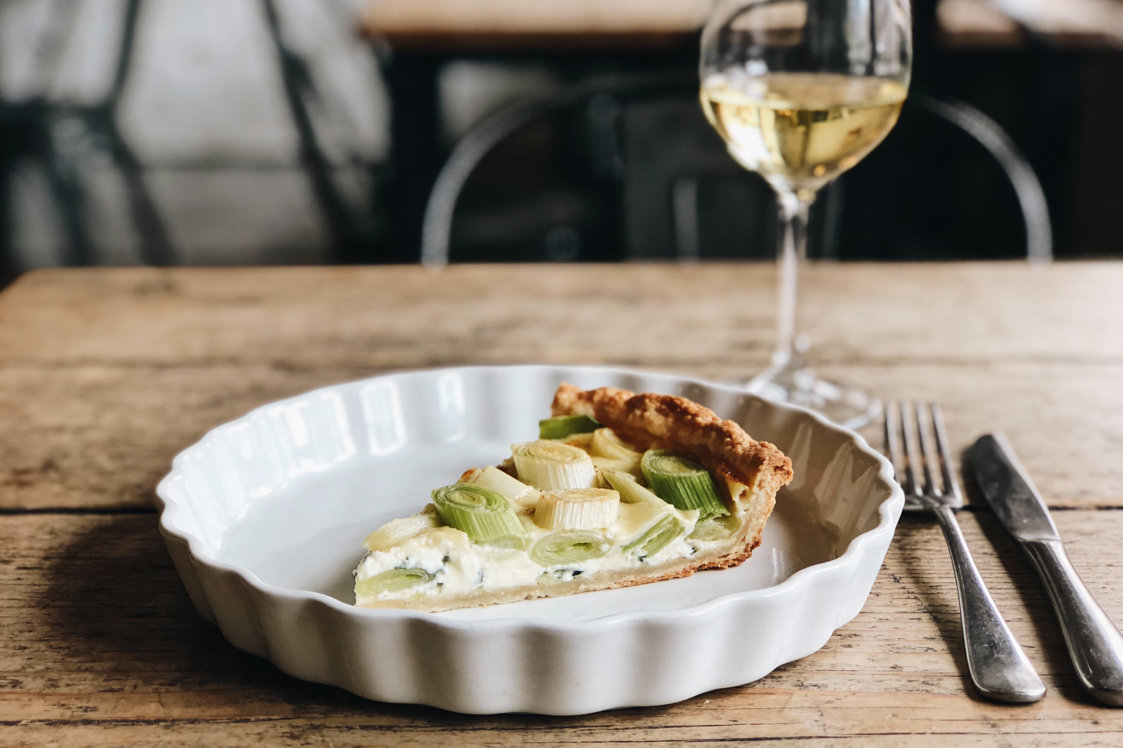 Quiche aux Poireaux et Fromage Frais