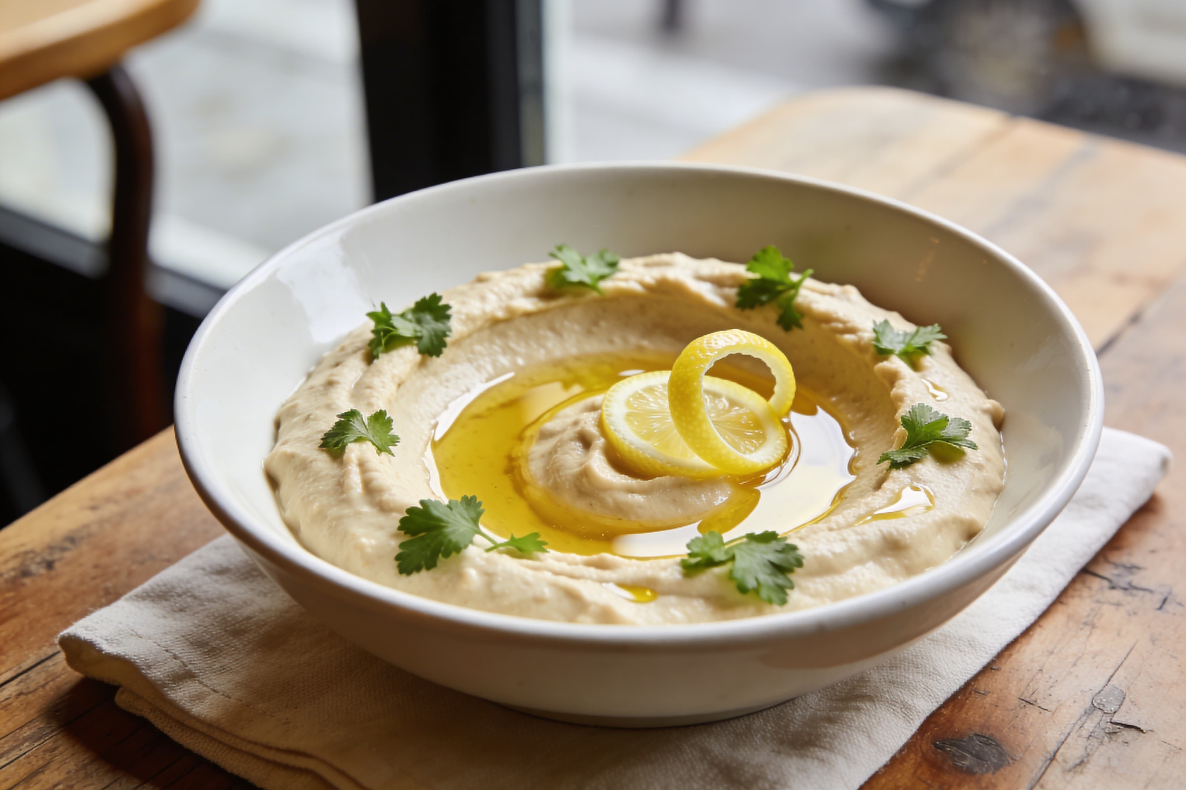 Houmous au Citron Frais