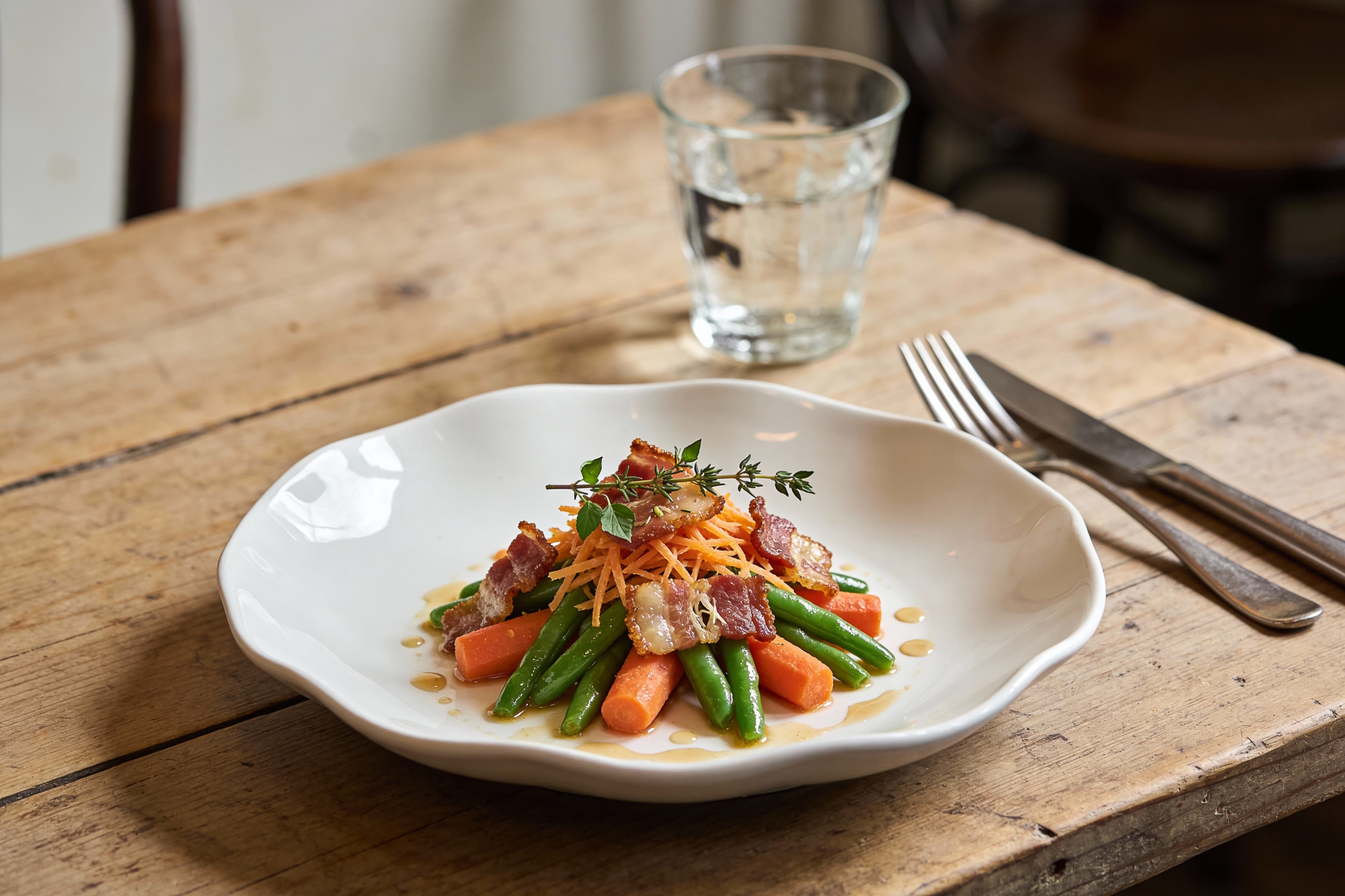 Jardinière de Printemps aux Lardons et Thym