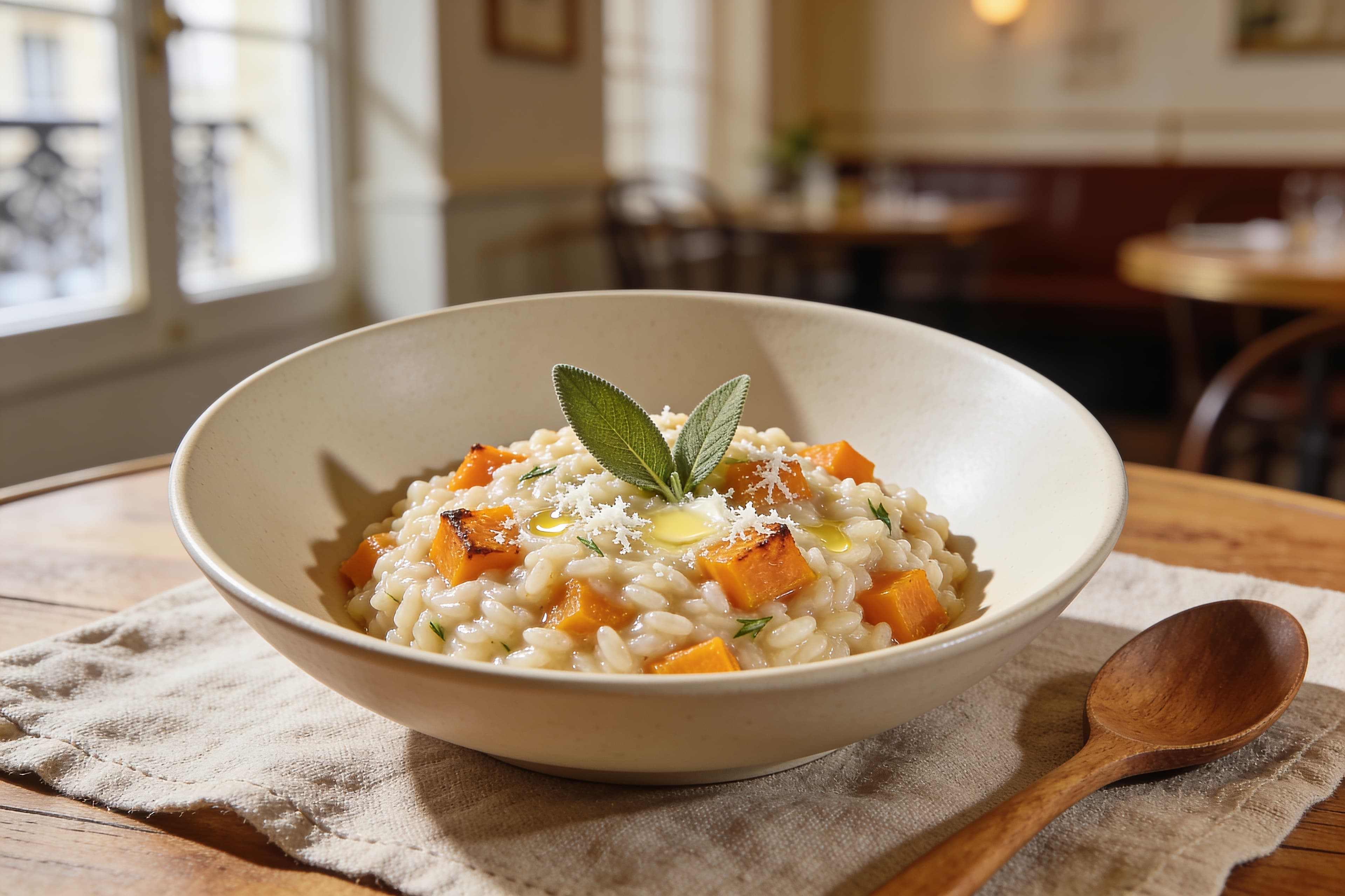 Risotto Courge et Sauge au Thermomix