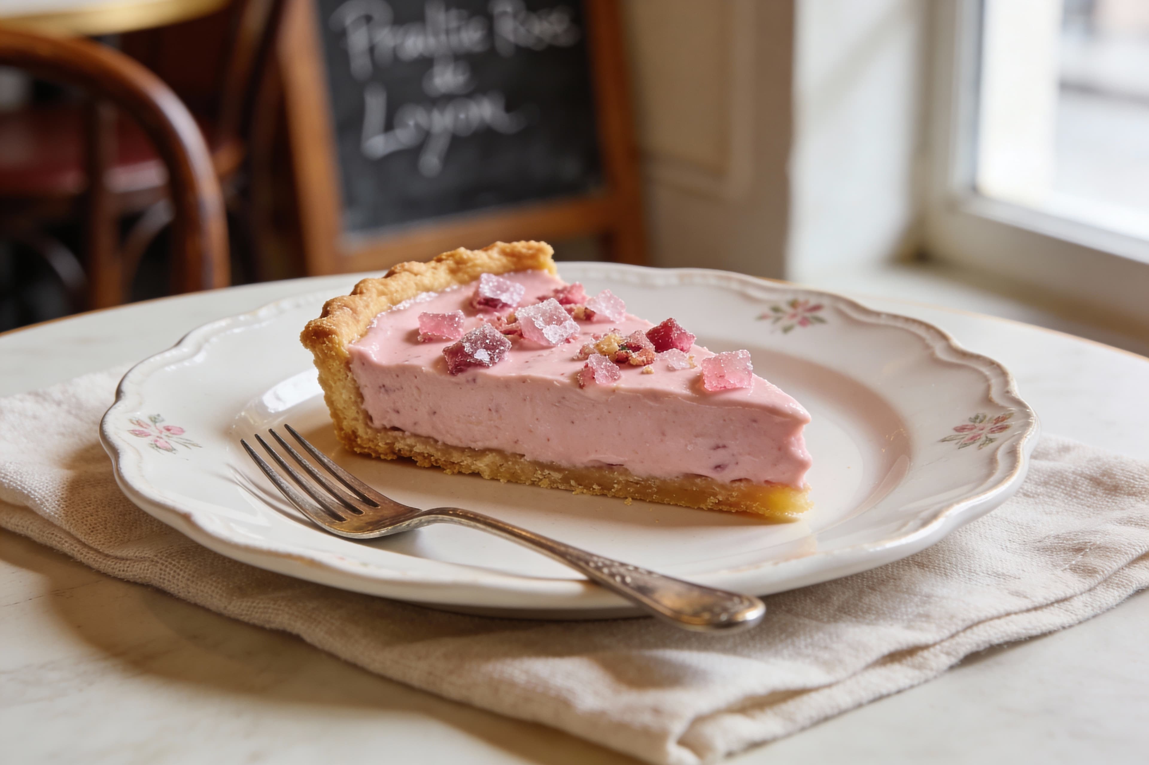 Tarte aux Pralines Roses de Lyon