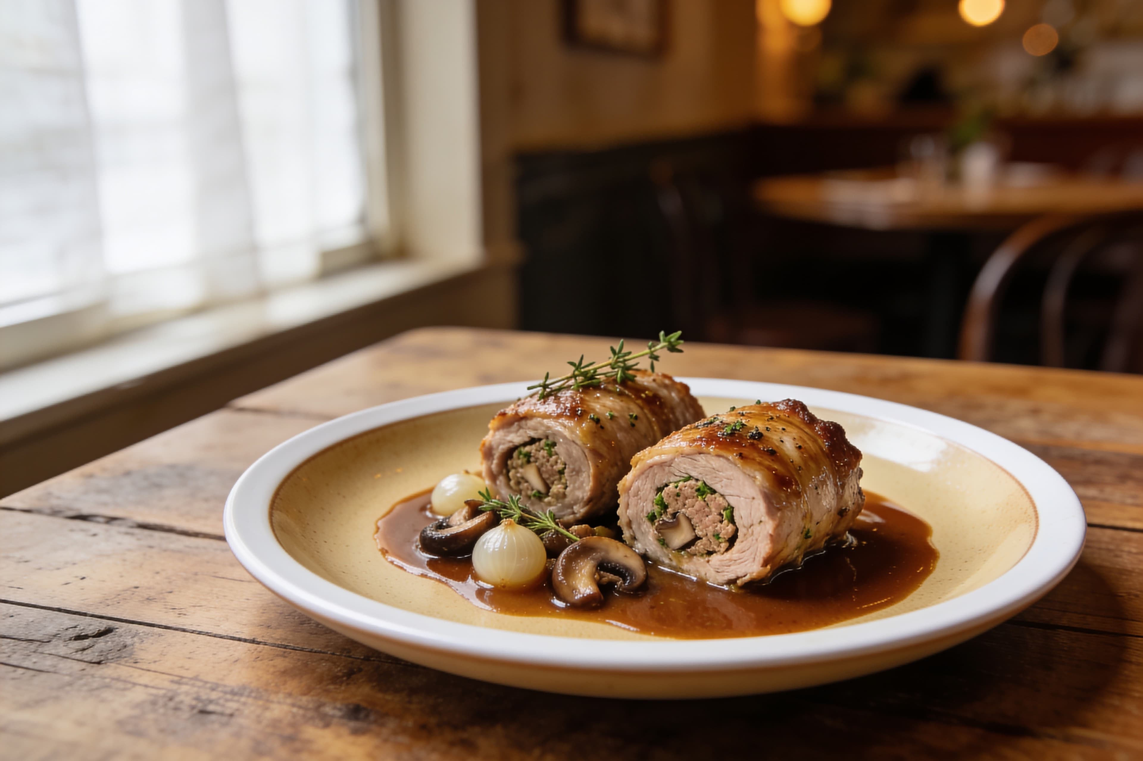 Paupiettes de Veau à la Moderne