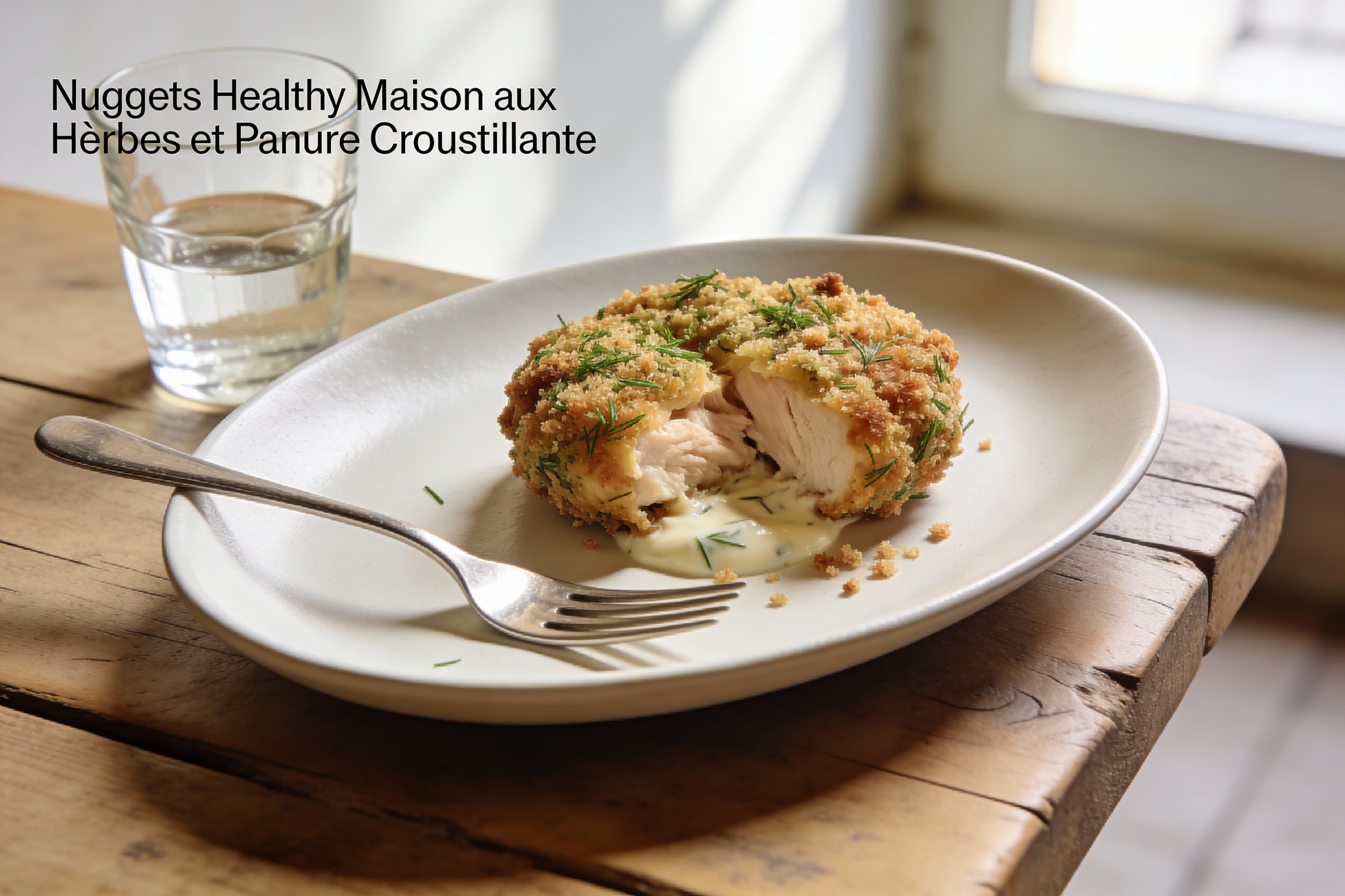 Nuggets Healthy Maison aux Herbes et Panure Croustillante