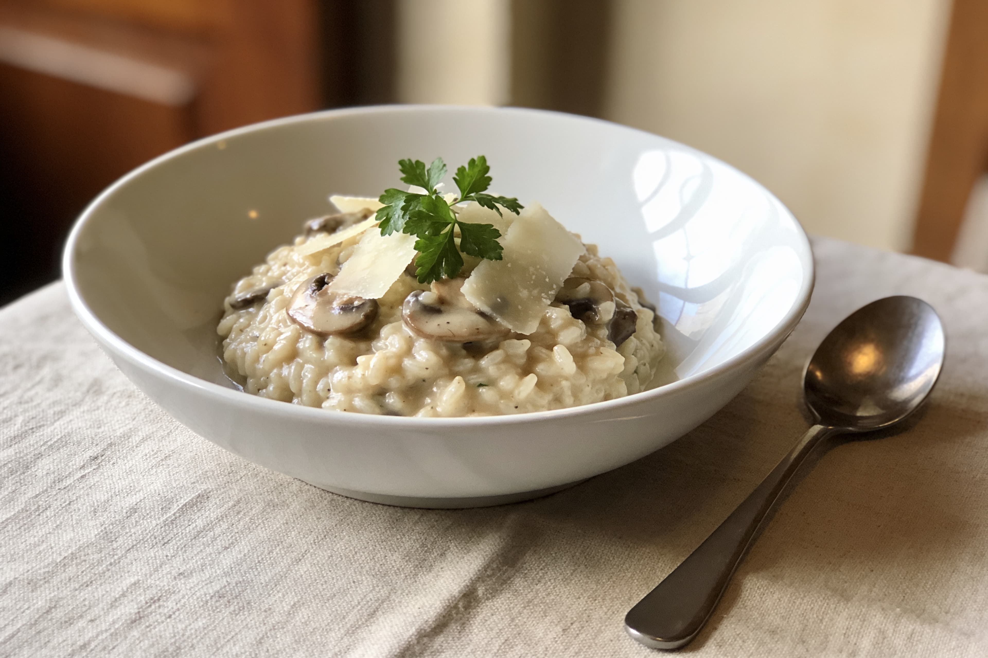 Risotto aux Champignons au Thermomix