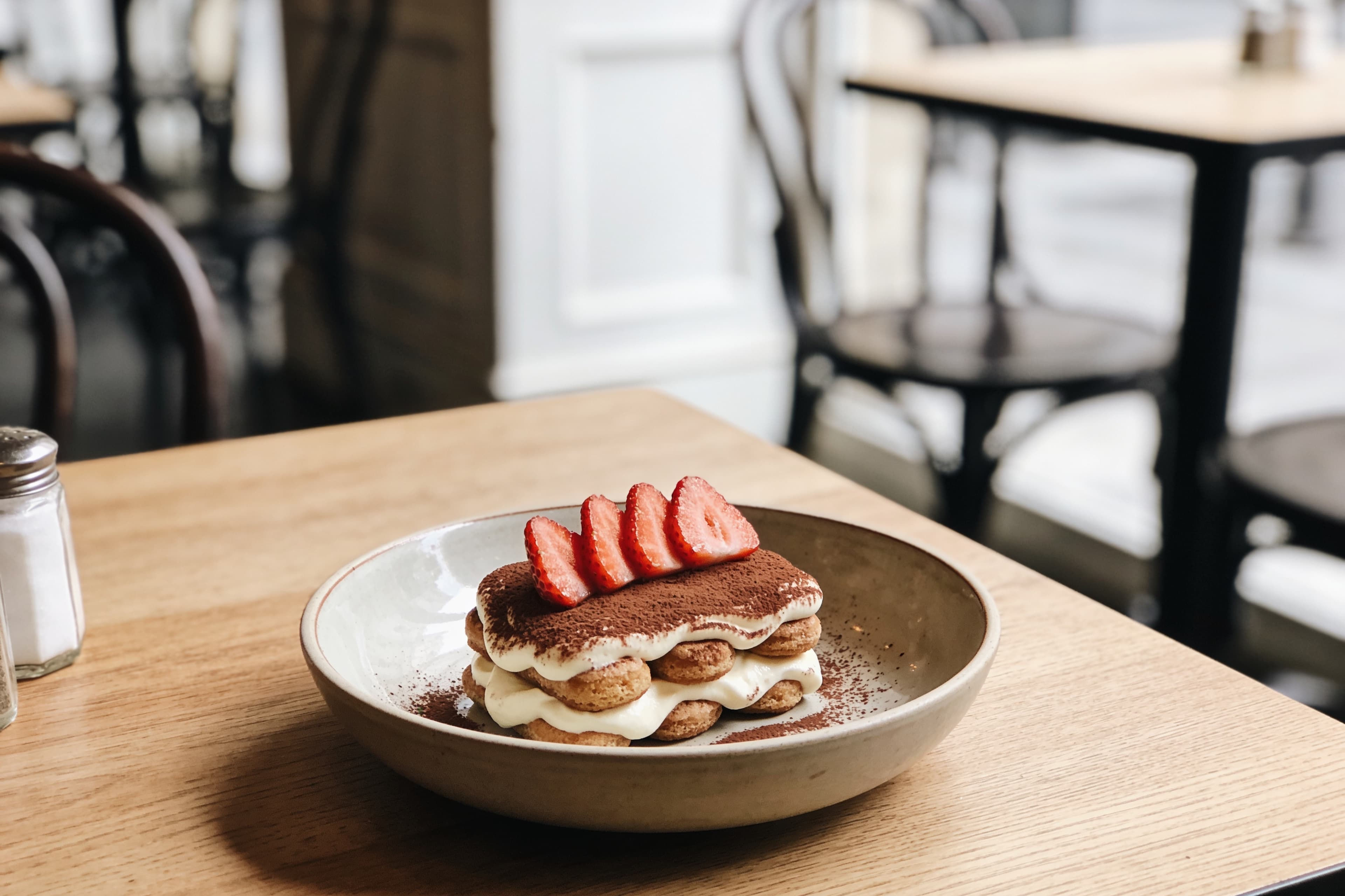 Tiramisu aux fraises