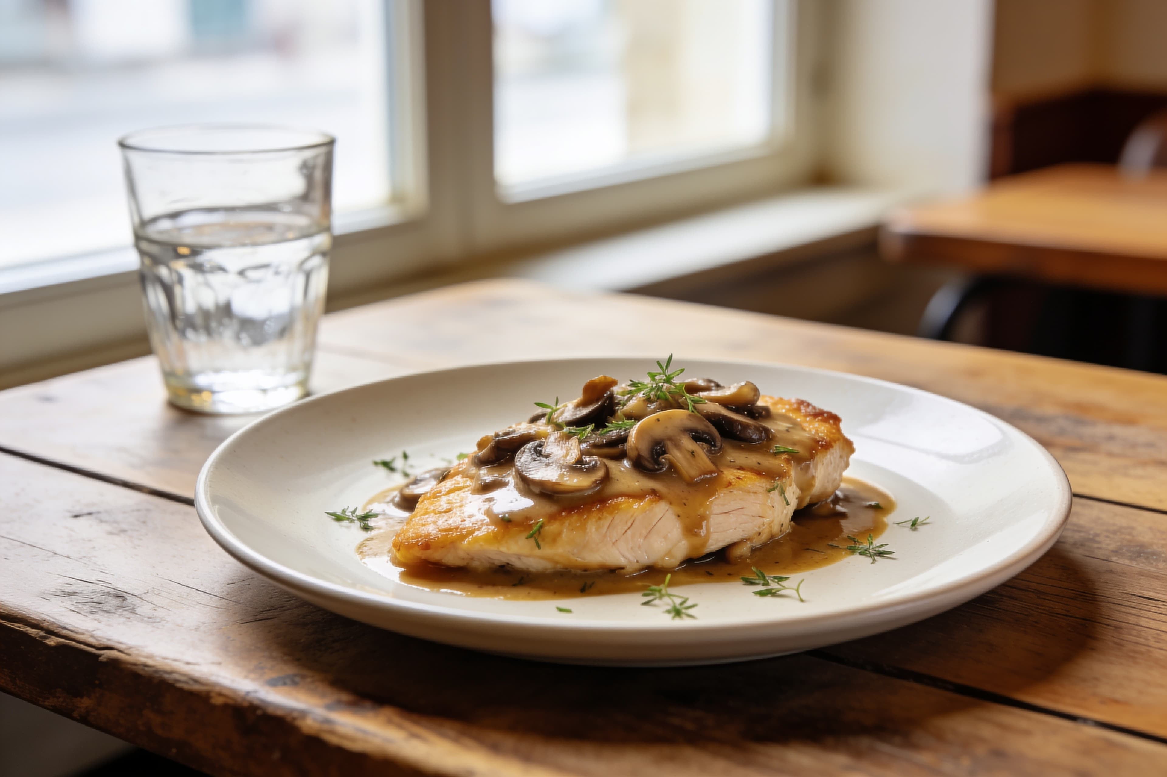 Escalope de Dinde aux Champignons au Cookeo