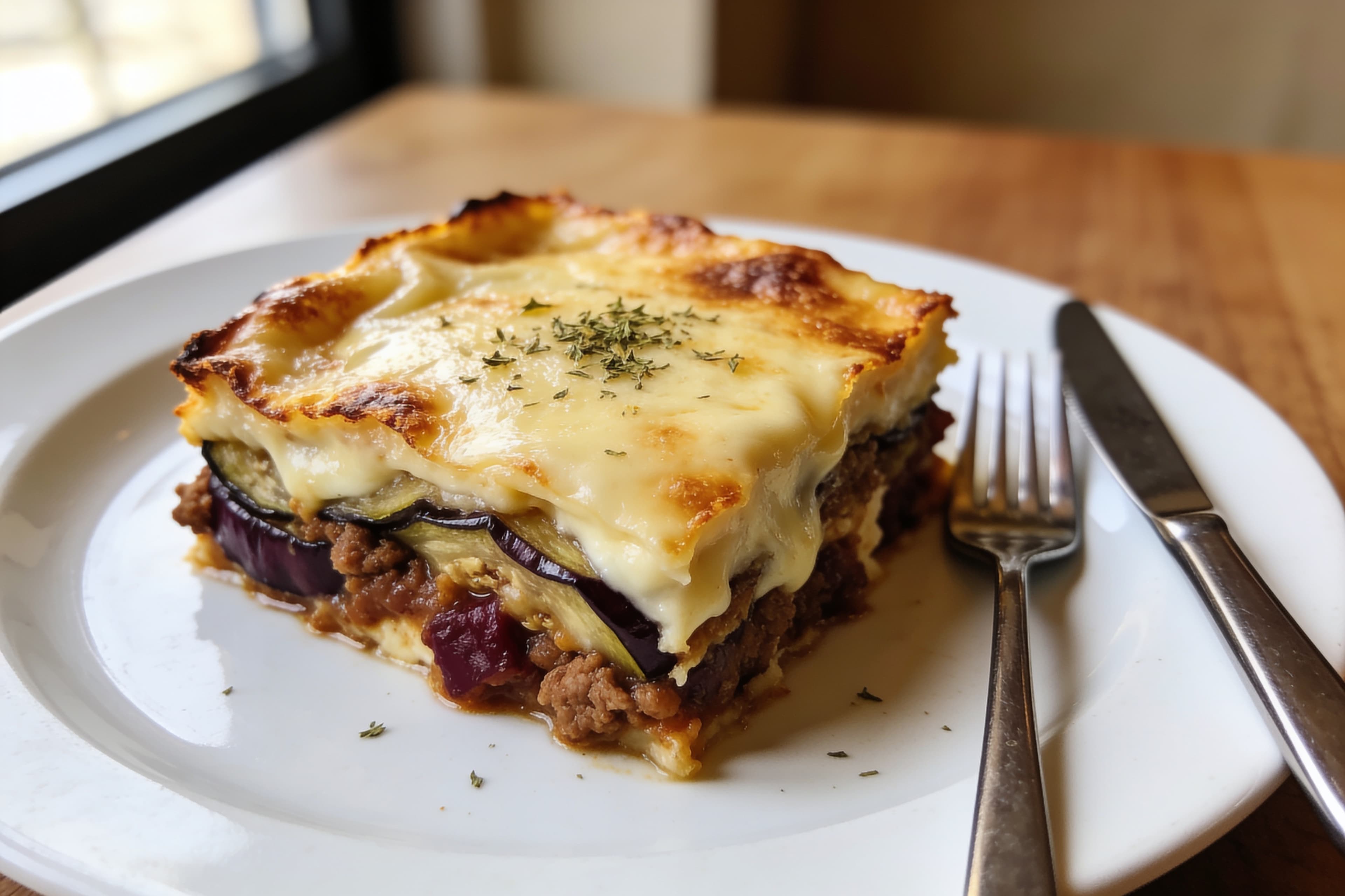 Moussaka grecque au Thermomix