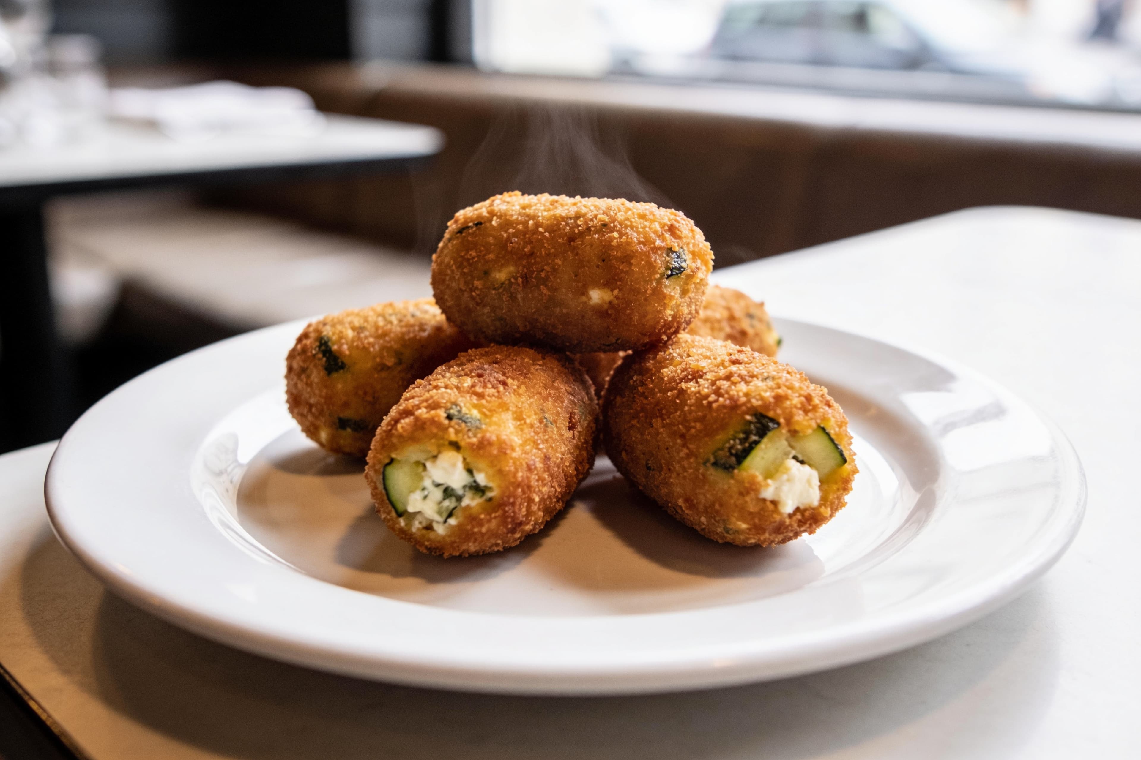 Croquettes de Courgette et Féta à l'Air Fryer