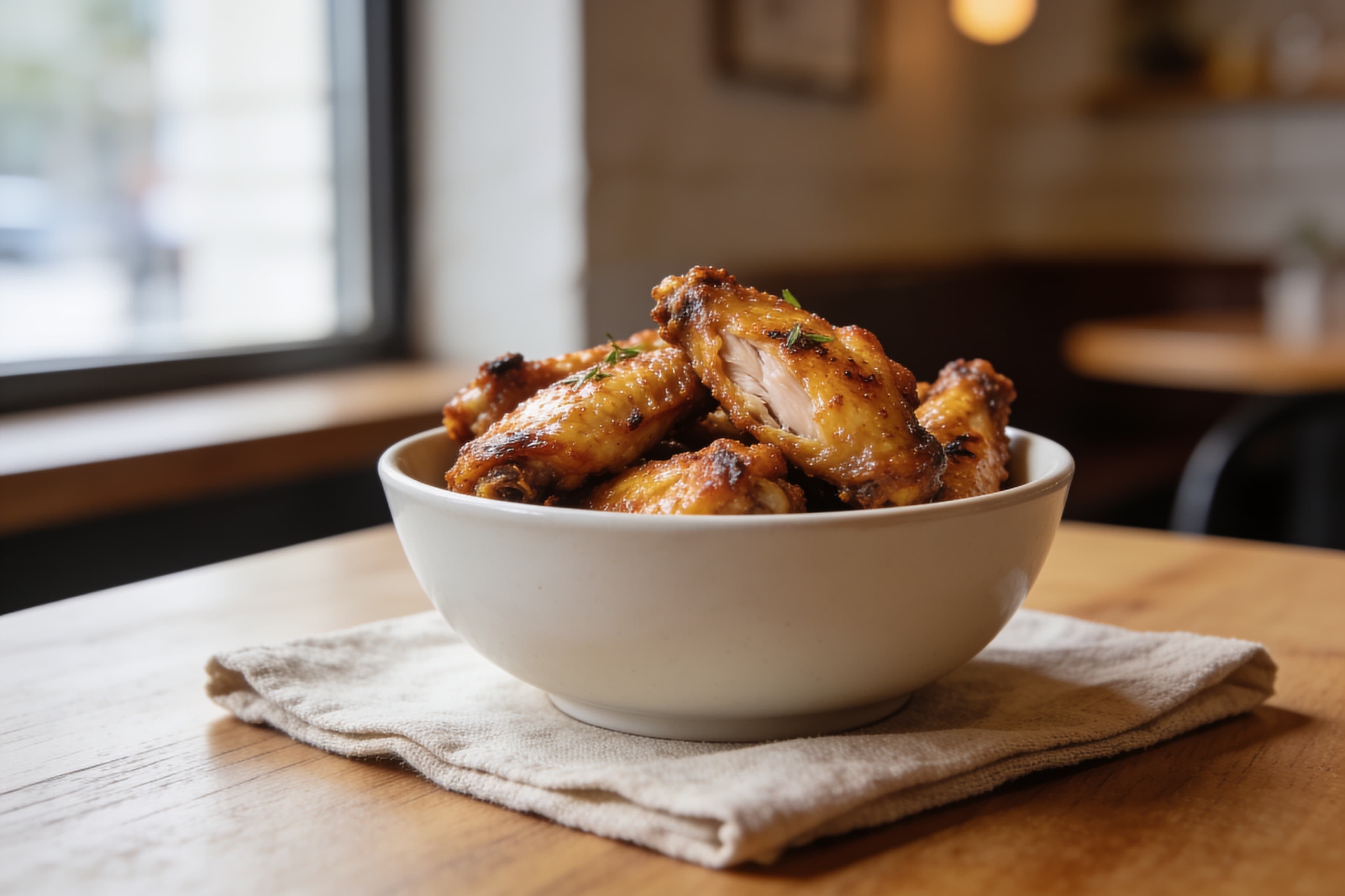 Ailes de Poulet Croustillantes à l'Air Fryer