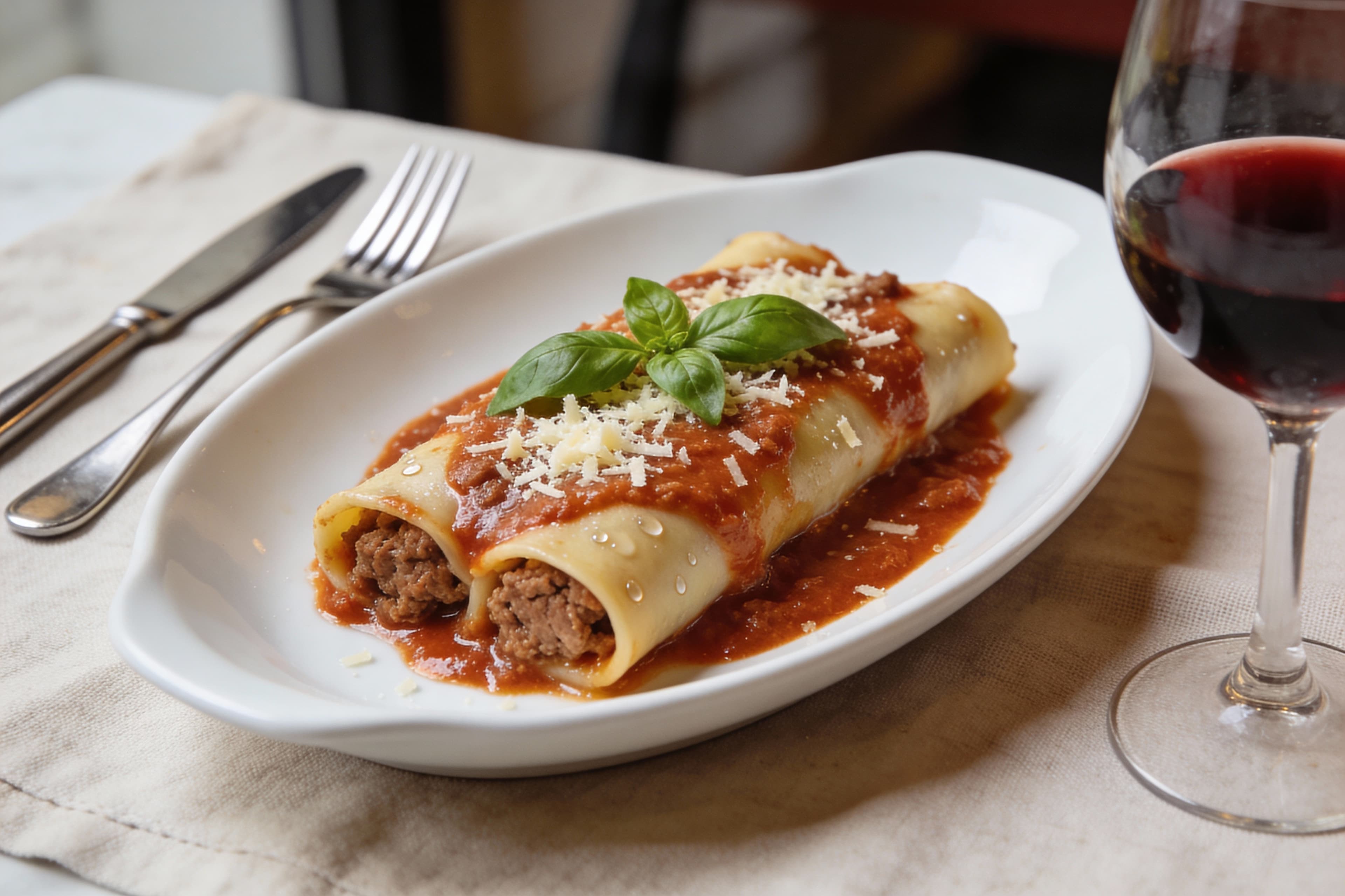 Cannelloni à la Viande