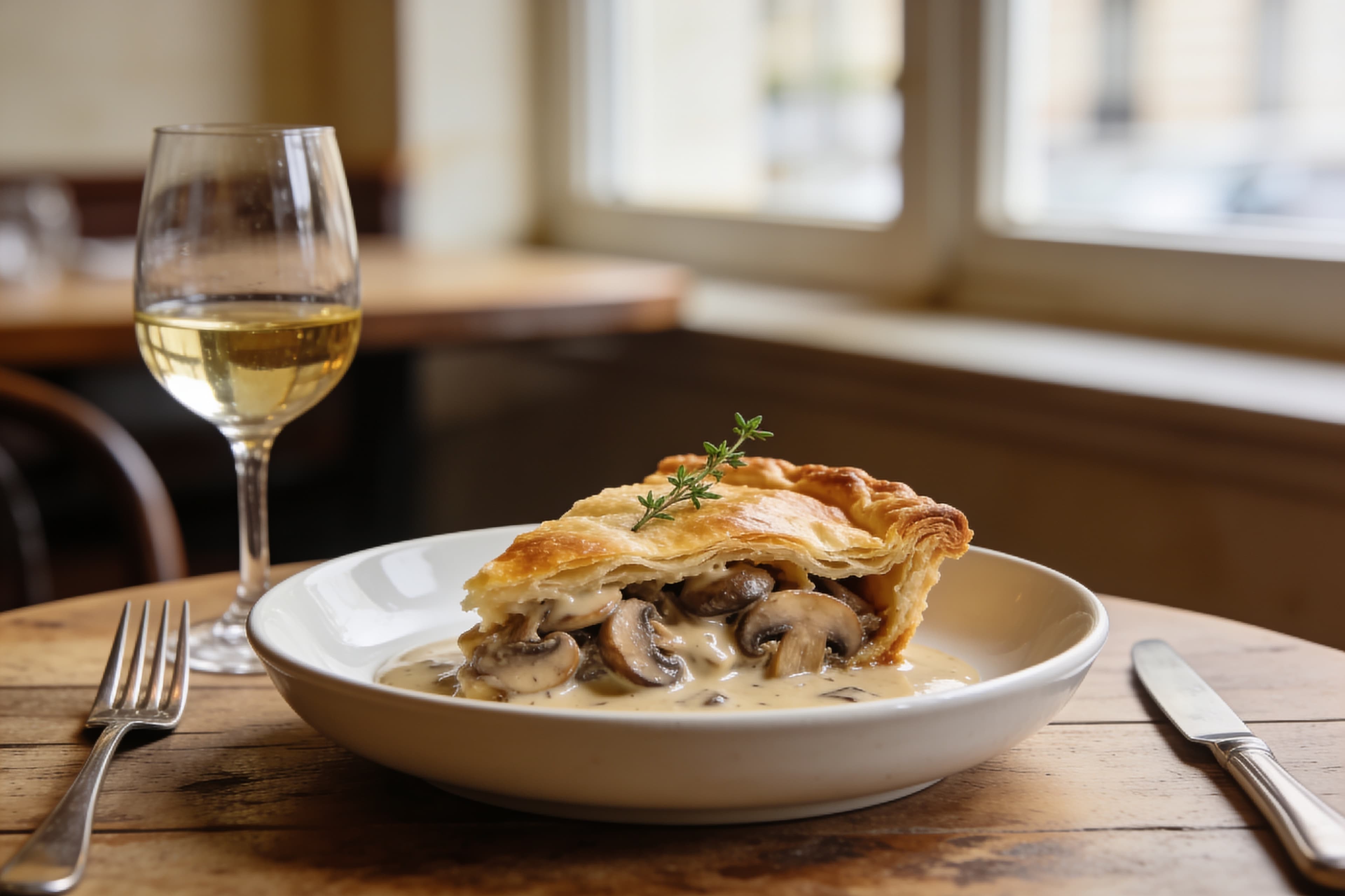 Tourte aux Champignons au Thermomix