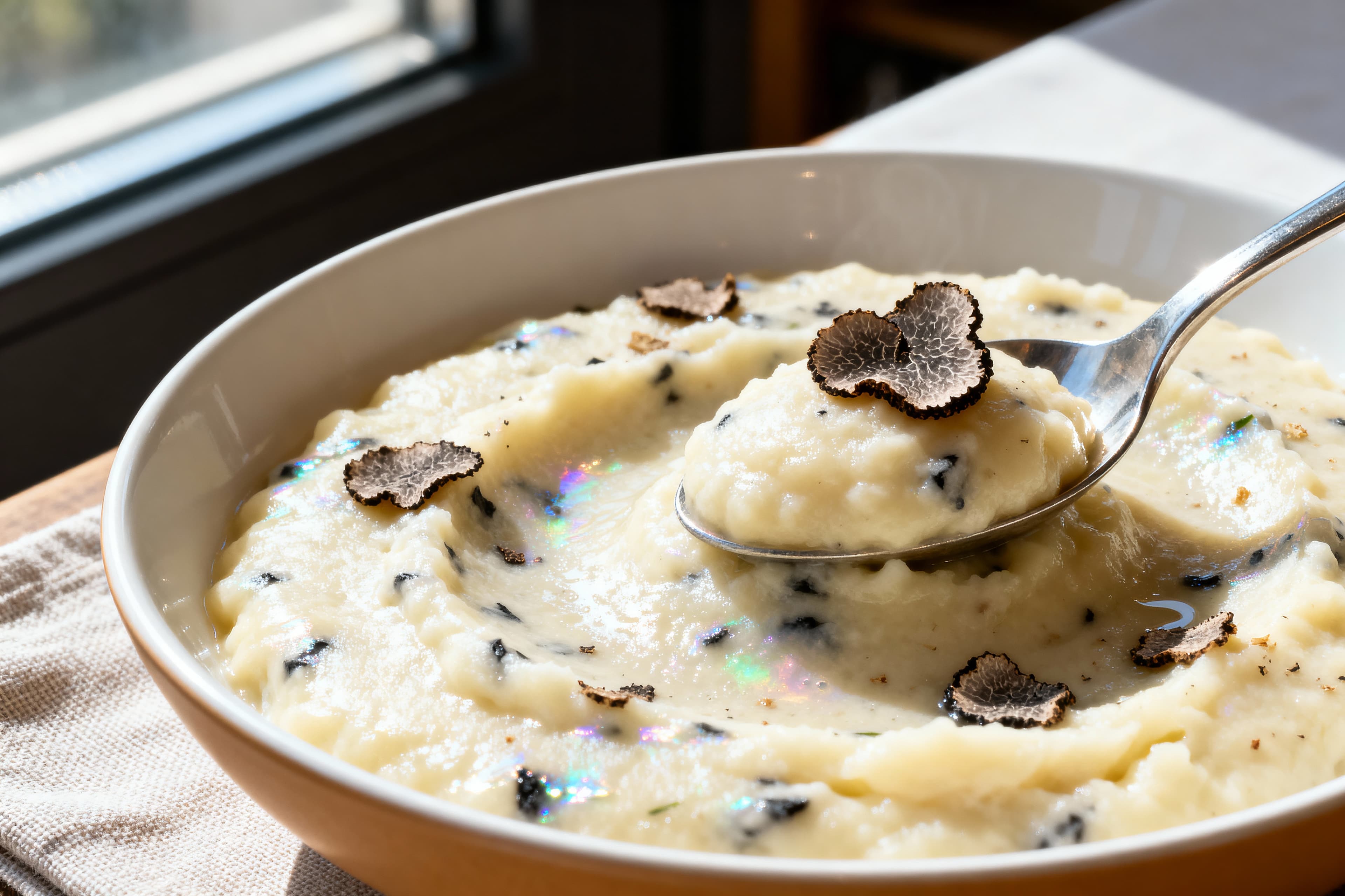 Purée de Pommes de Terre à la Truffe Noire Périgourdine