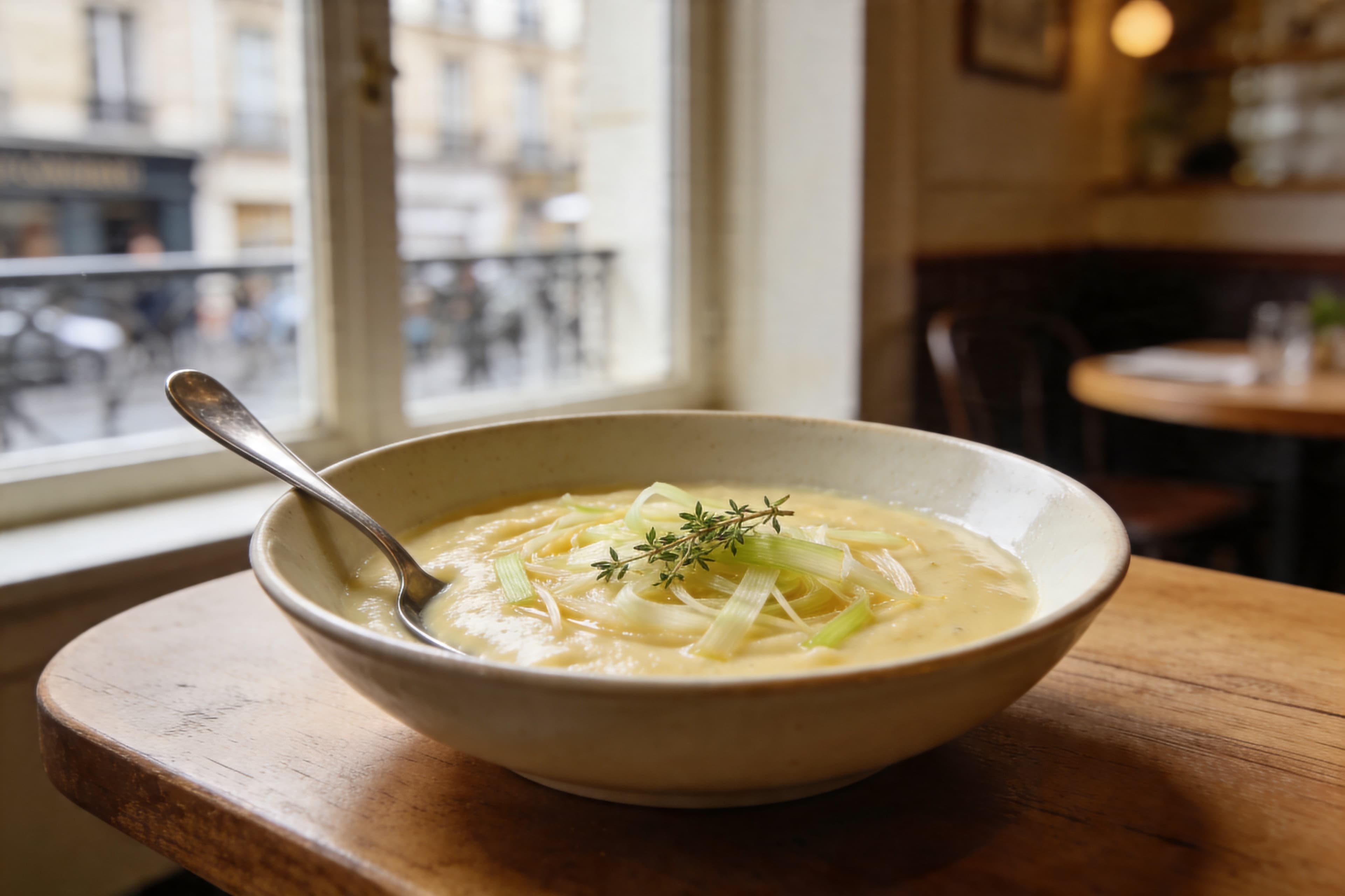 Fondue de Poireaux légère au Thermomix