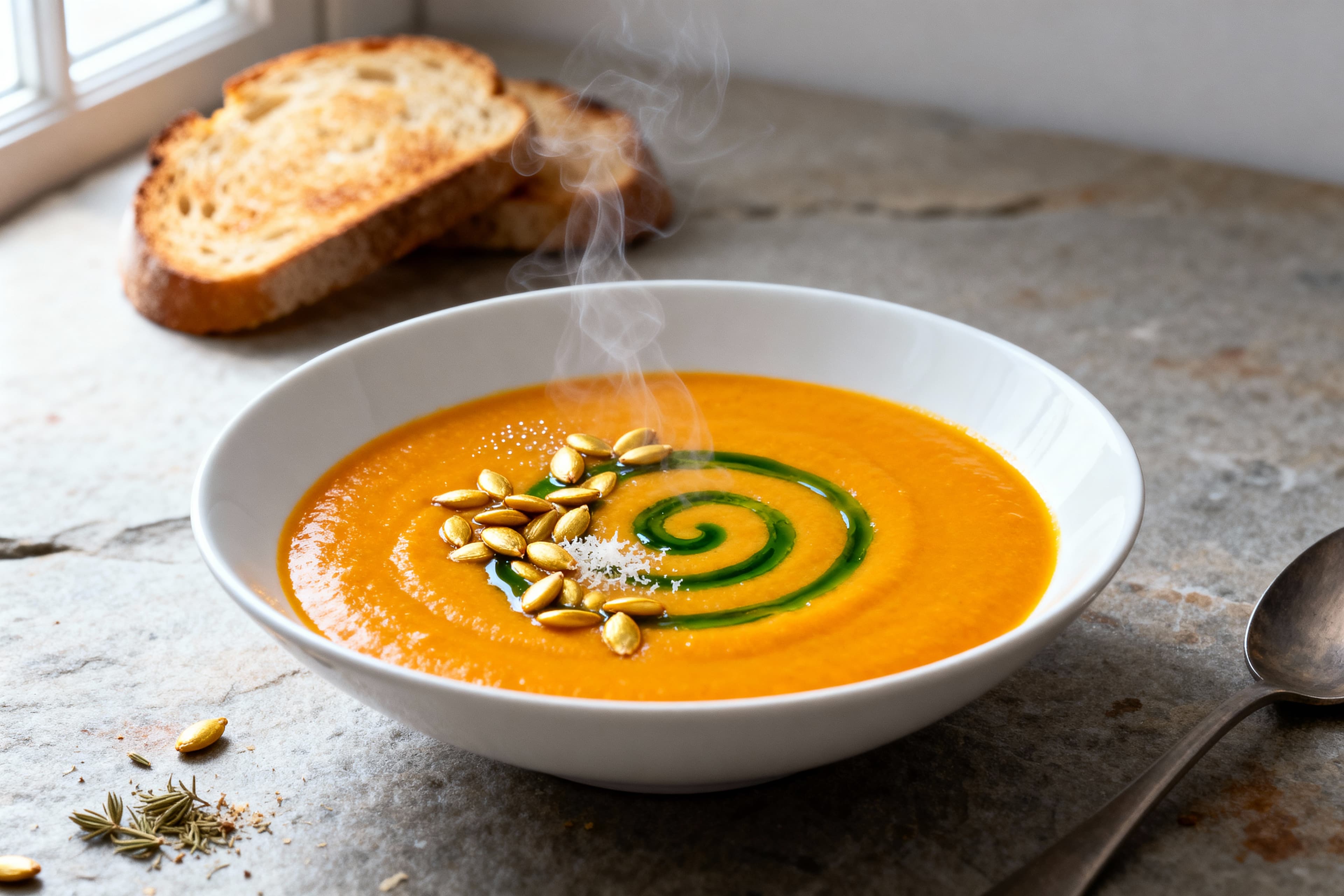 Soupe Potimarron Sublimée au Thermomix