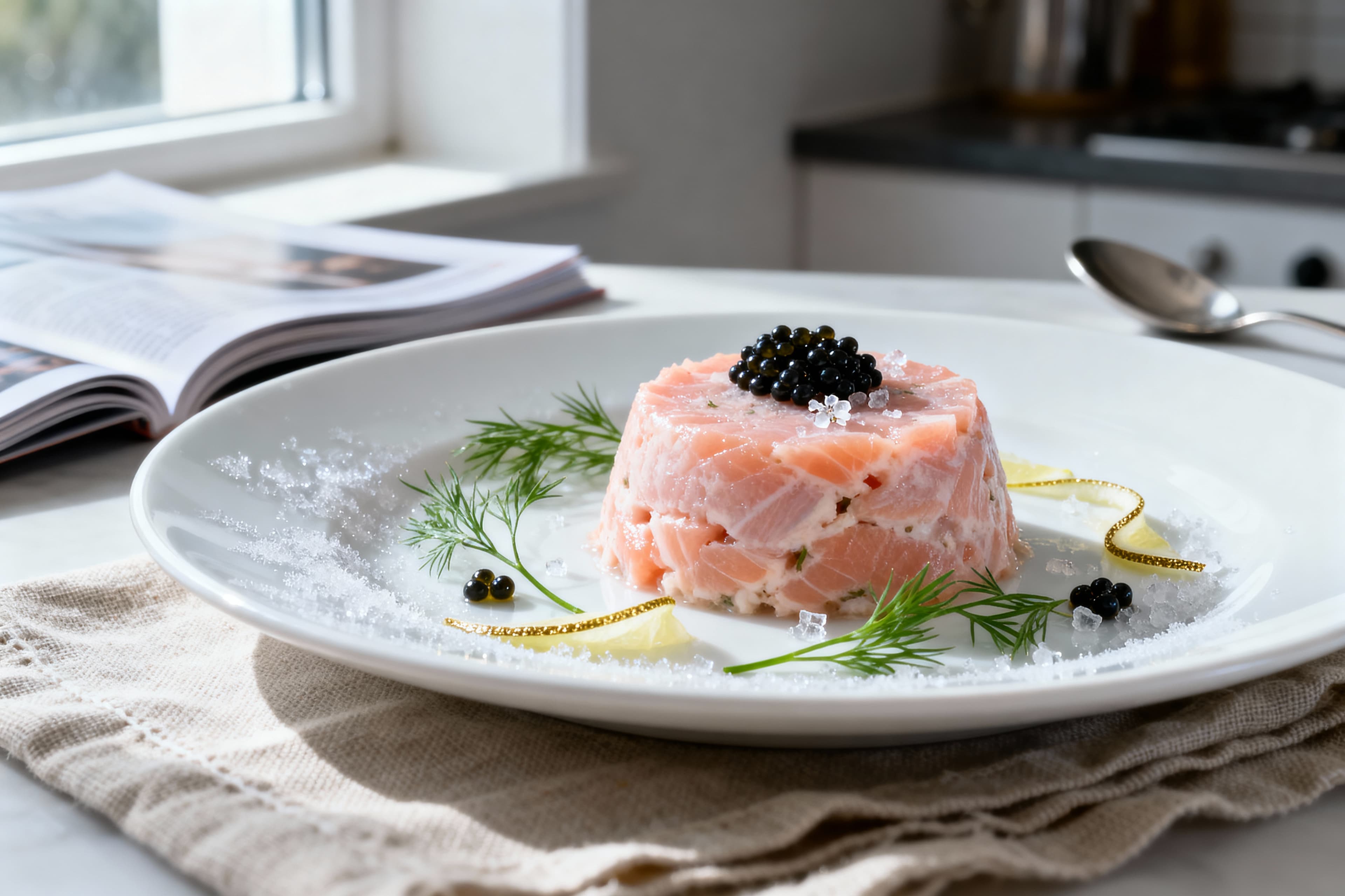 Tartare de Saumon Frais et Pétillant