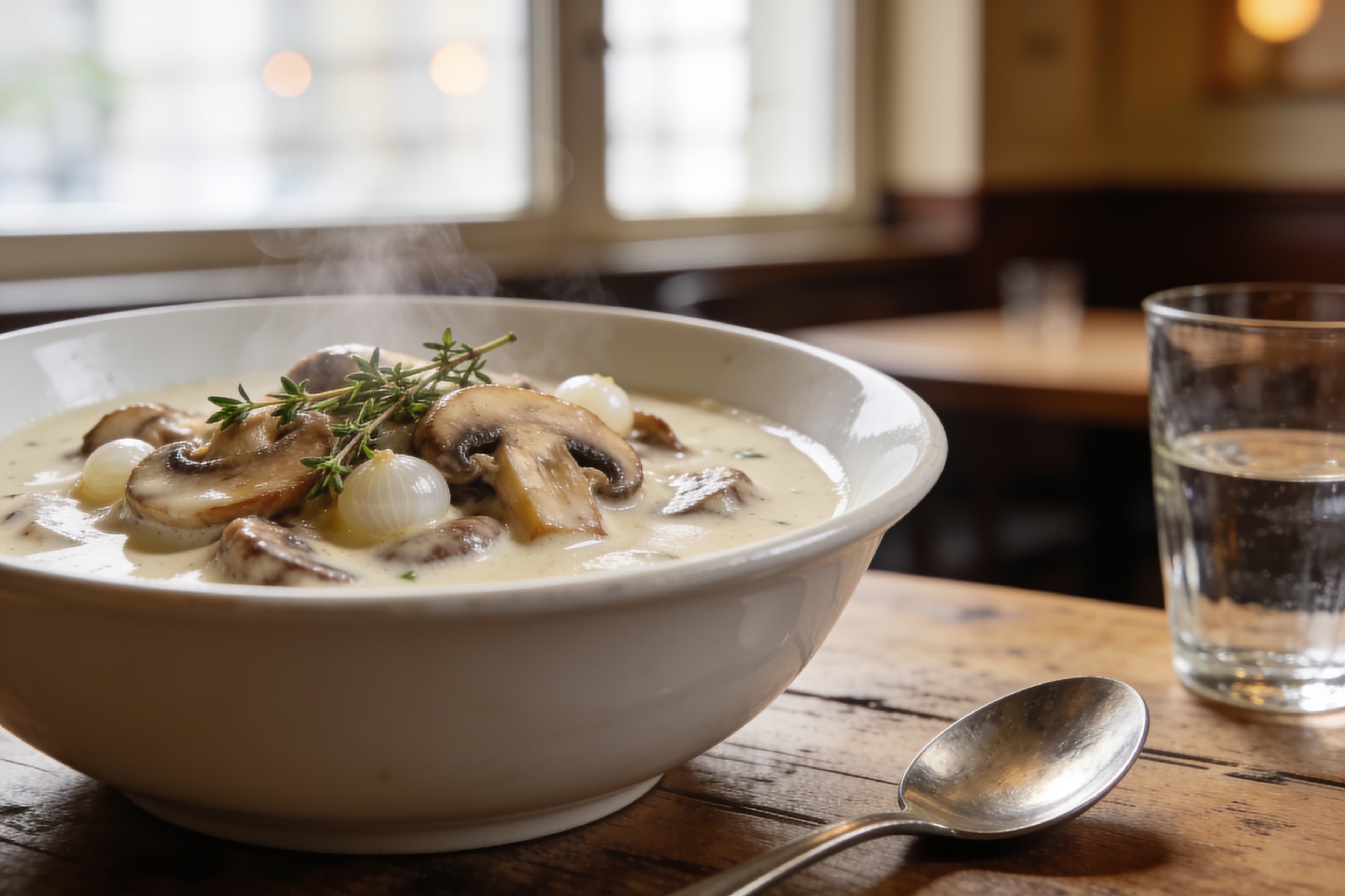 Blanquette de Champignons au Thermomix