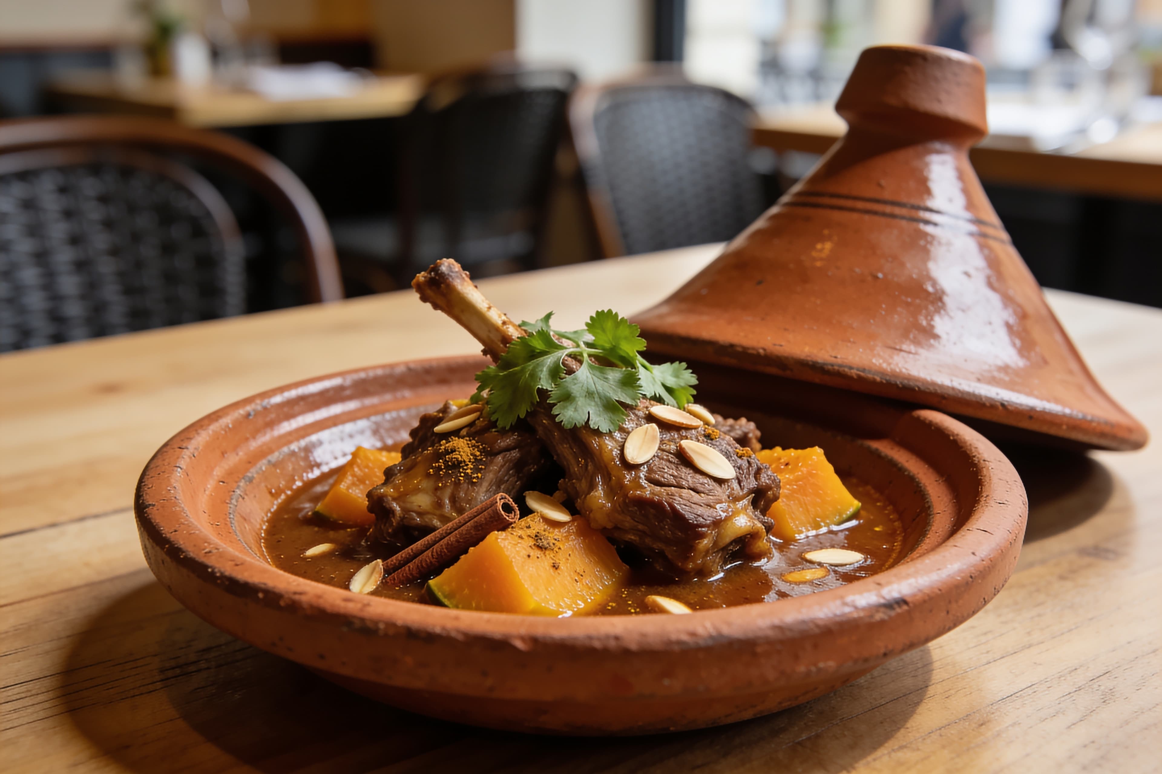 Tajine d'Agneau et Courge au Cookeo