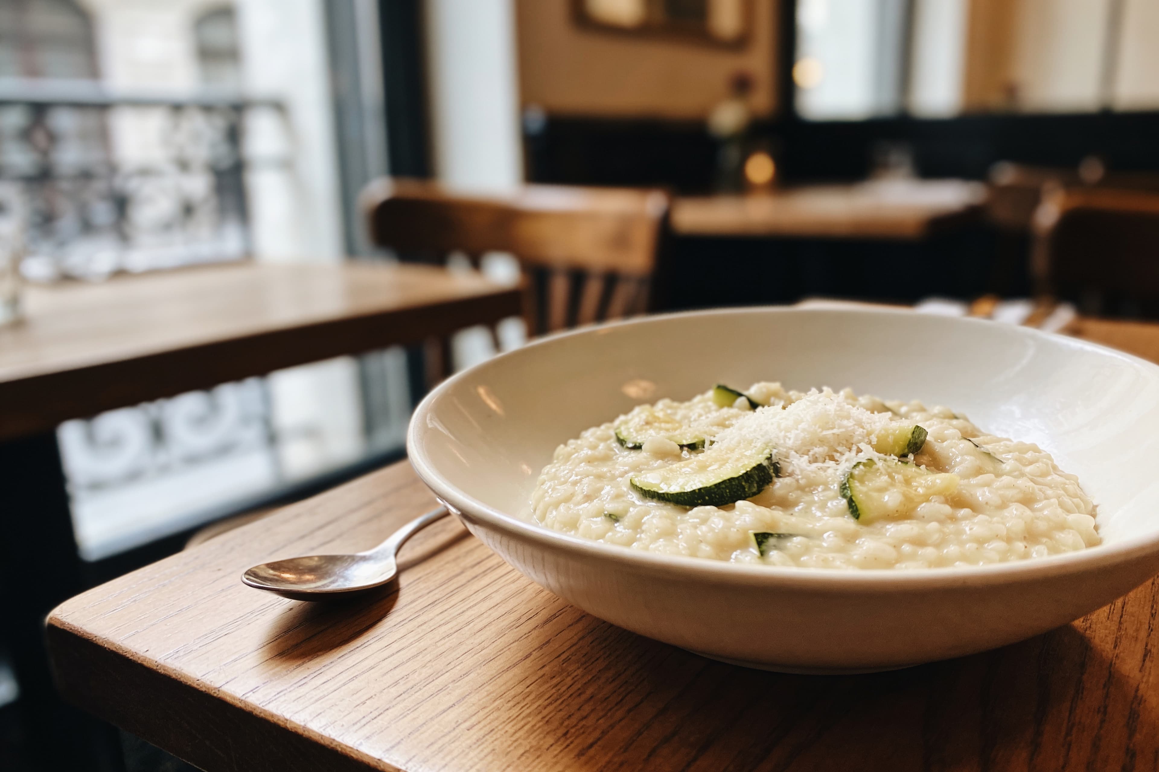 Risotto Courgettes Parmesan au Thermomix