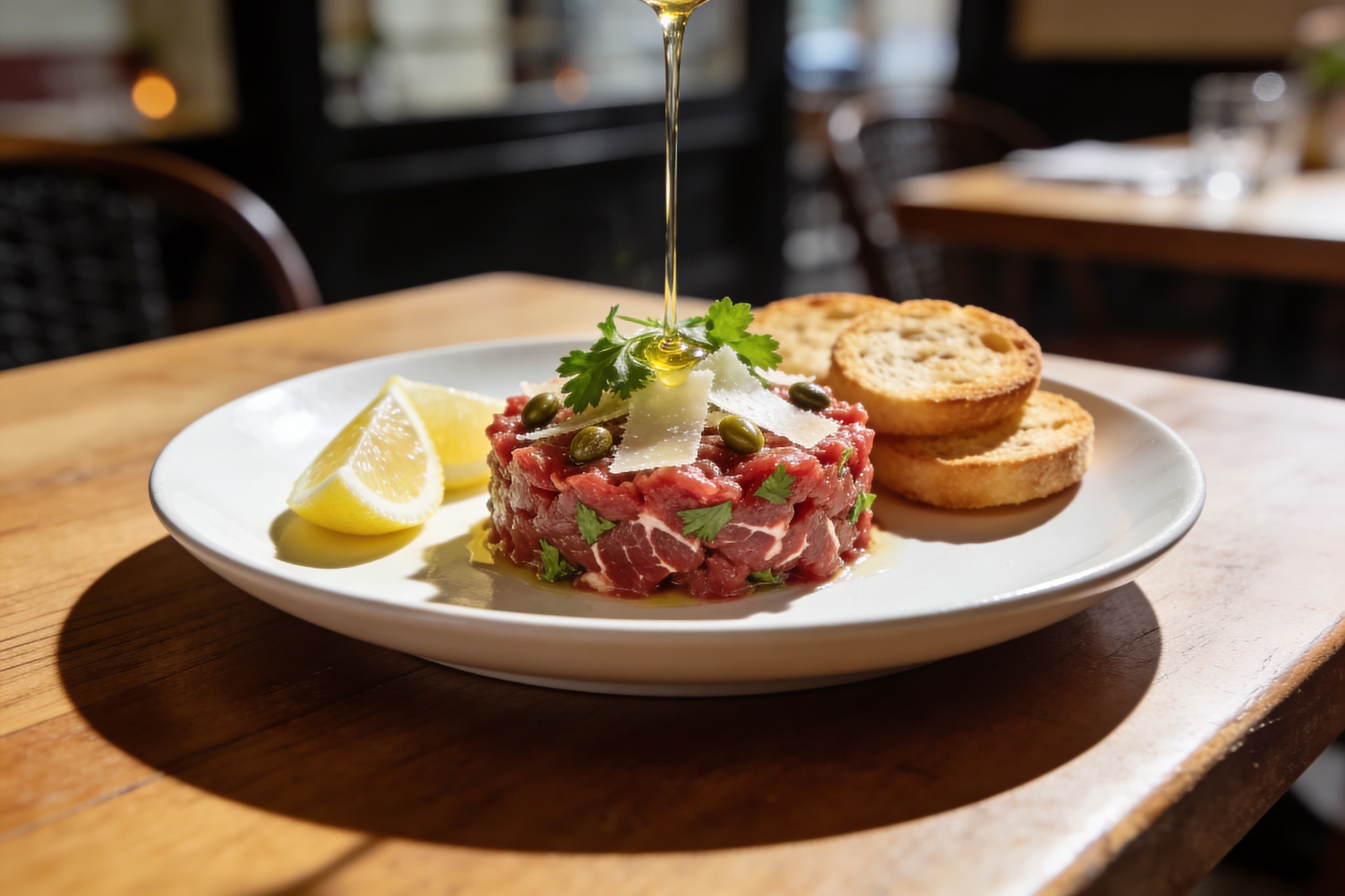 Tartare de Boeuf à l'Italienne
