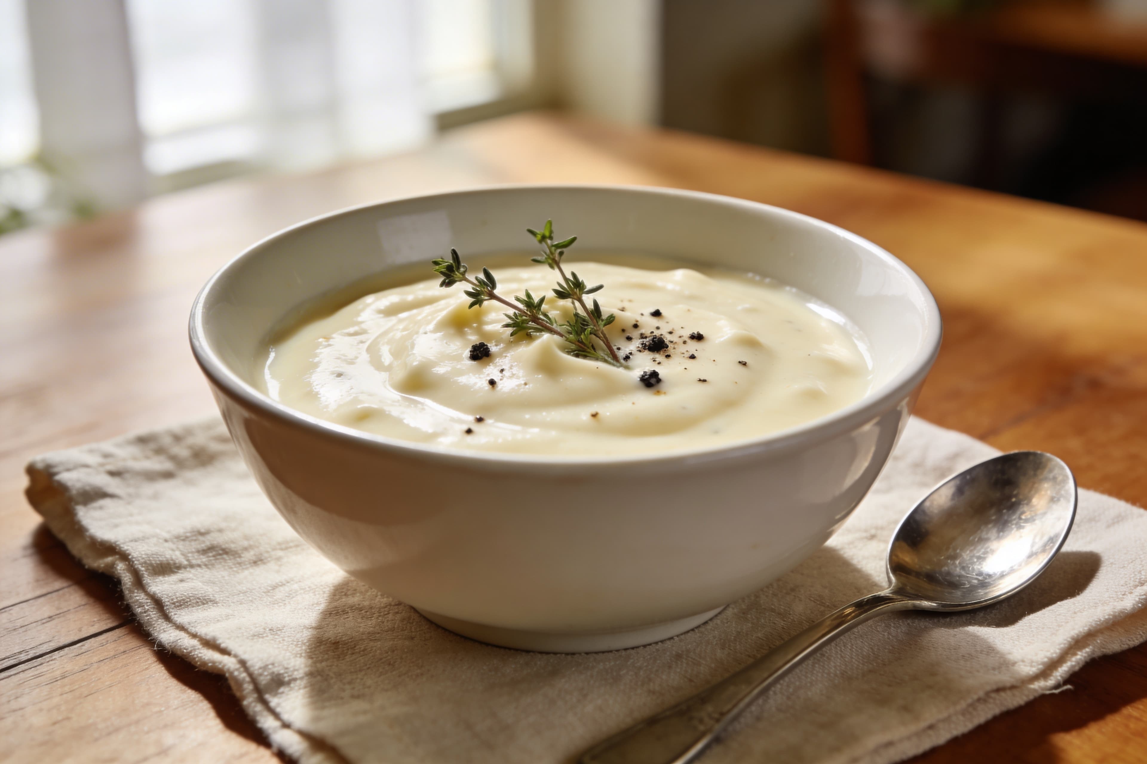 Béchamel Healthy et Légère au Thermomix