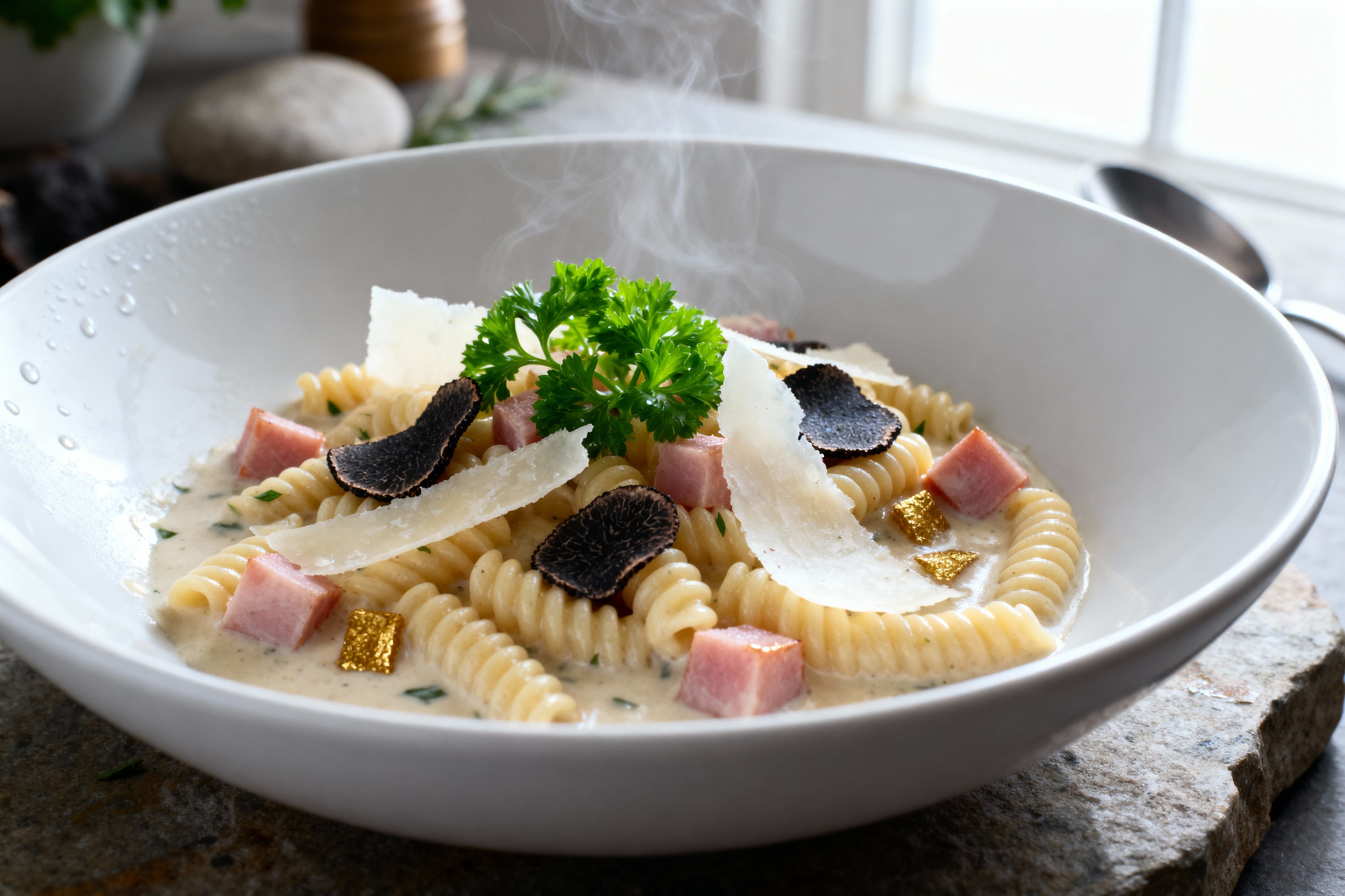 Coquillettes Jambon Truffe