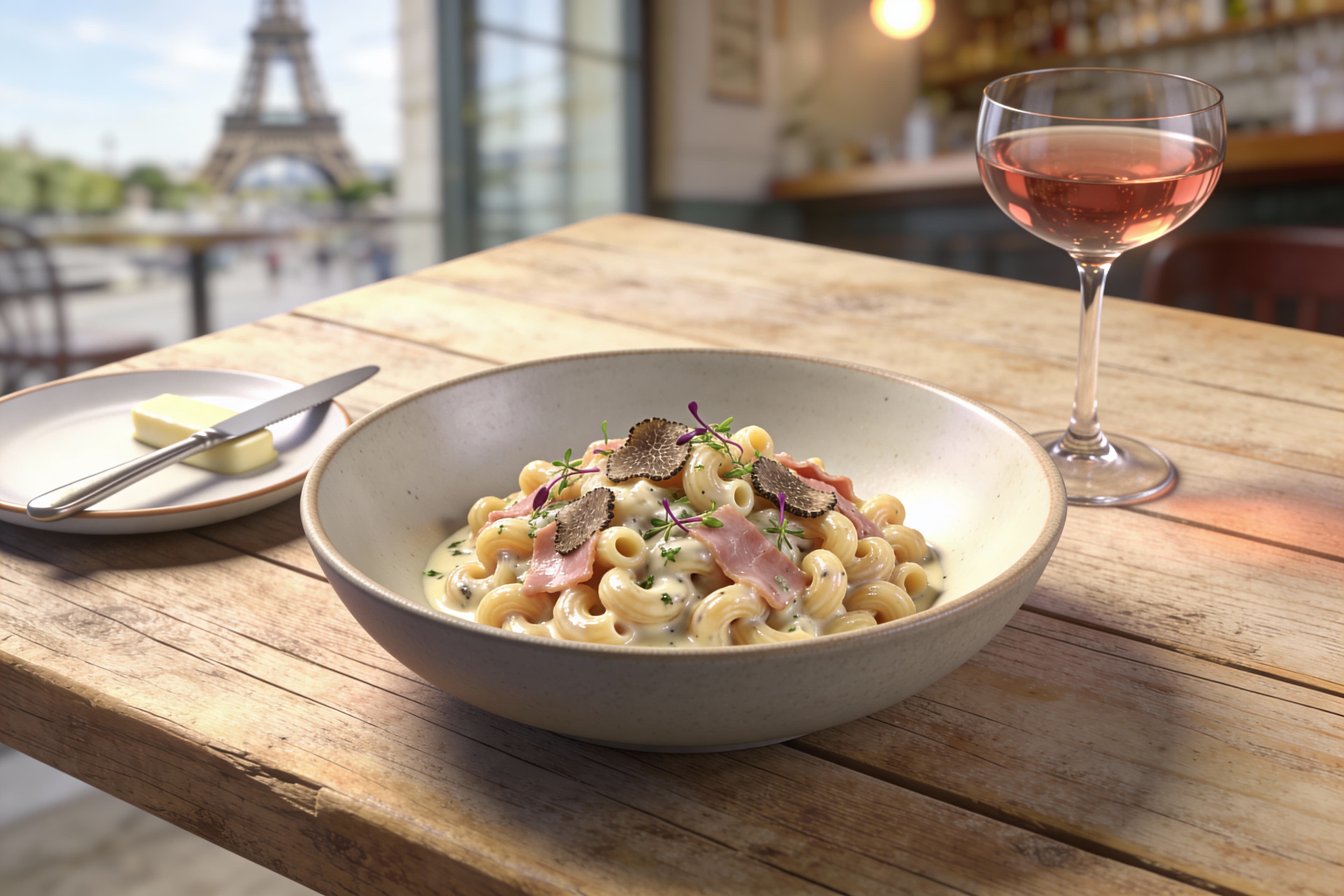 Coquillettes Jambon Truffe