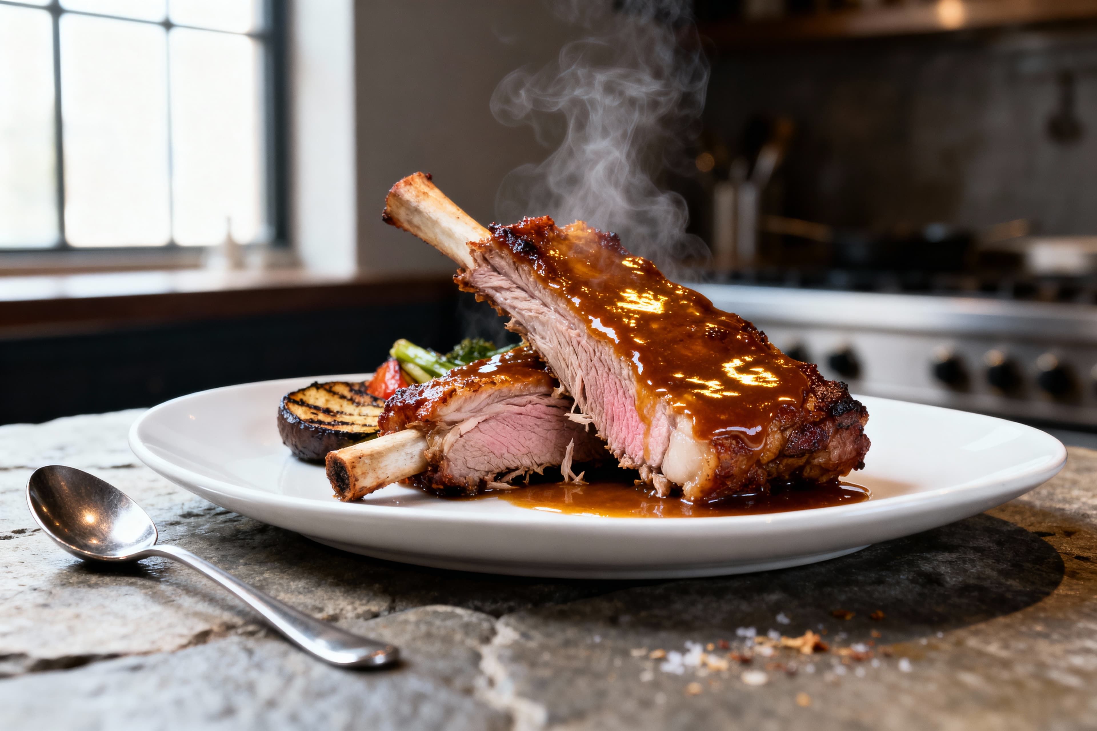 Côtes Levées BBQ à Basse Température