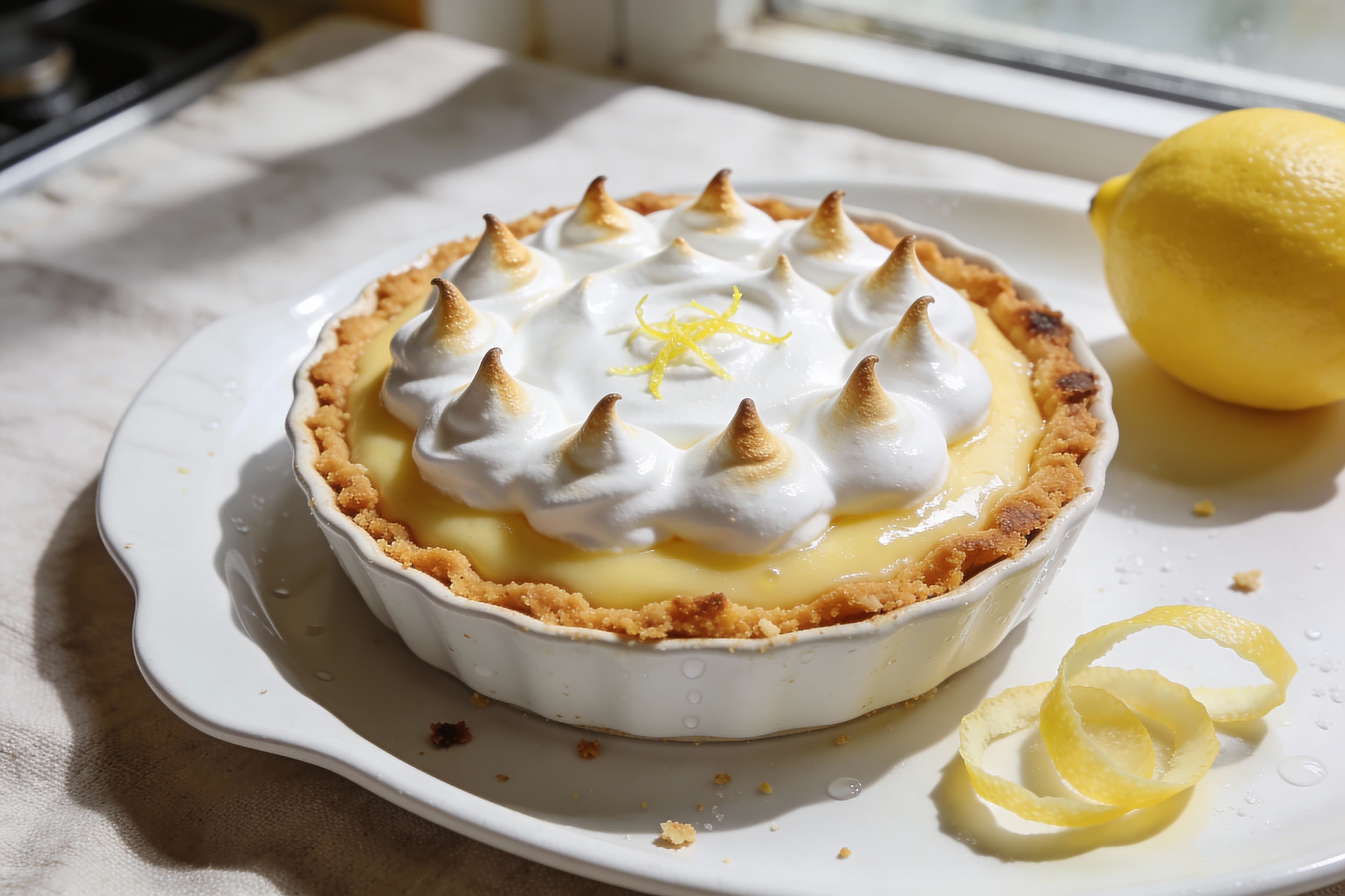 Tarte au Citron Meringuée