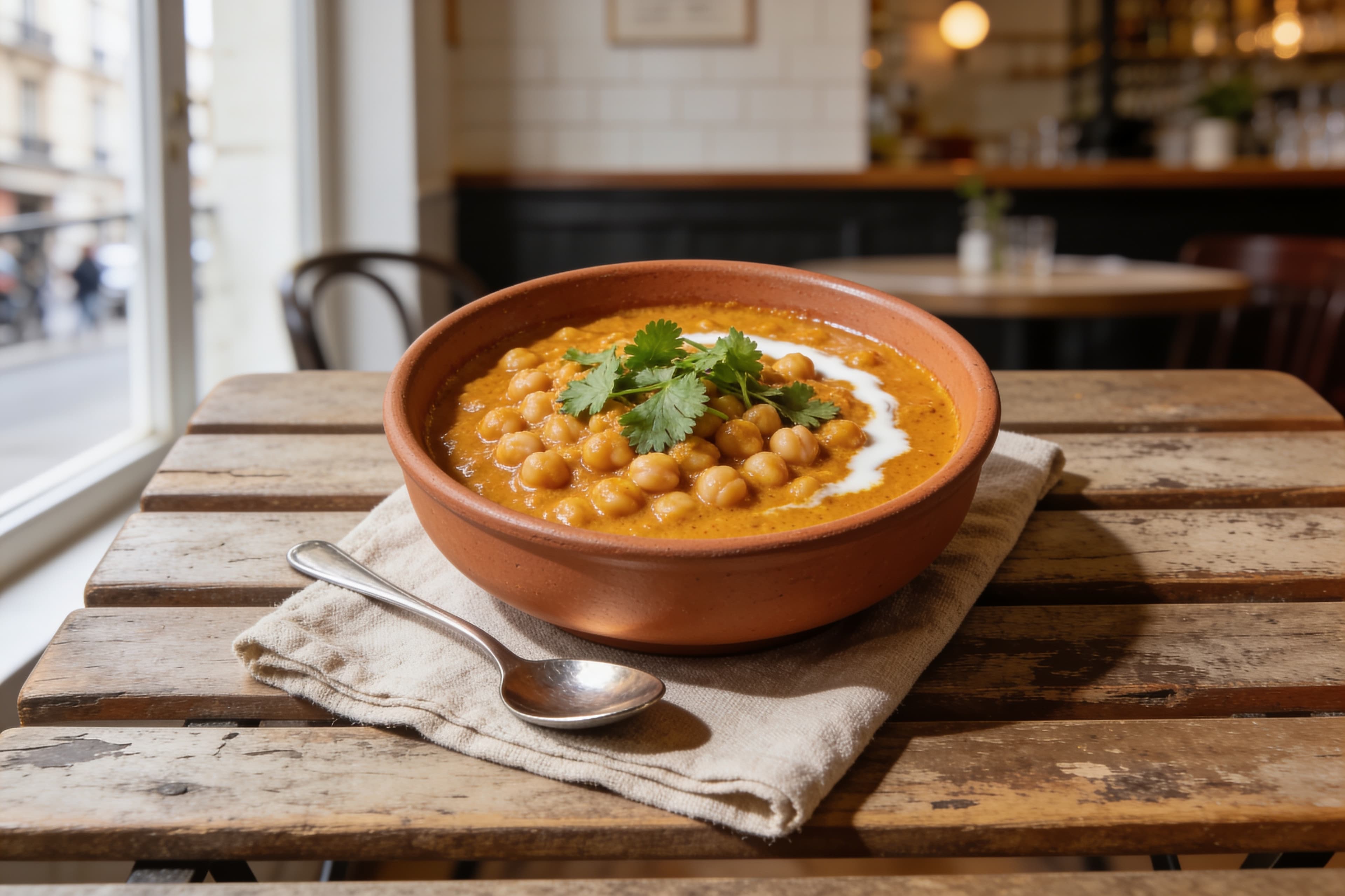 Curry de Pois Chiches Rapide