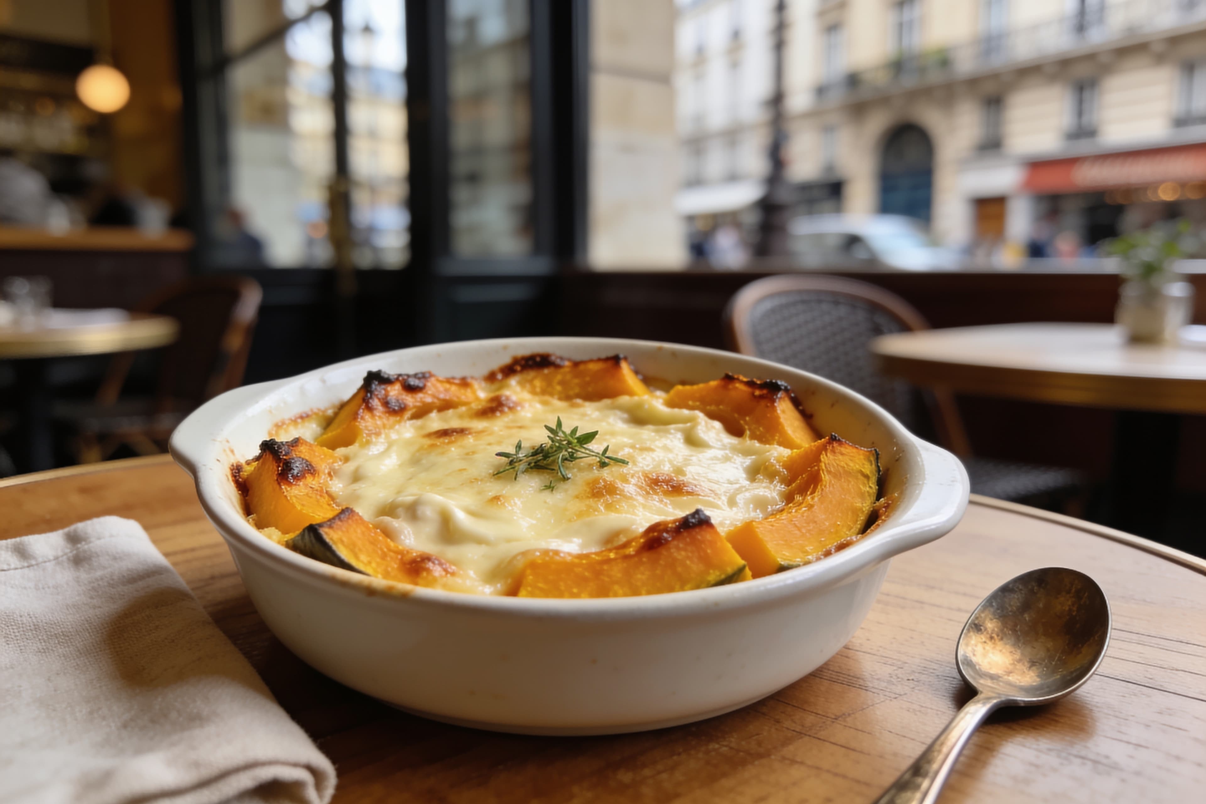 Gratin de Potimarron à l'Air Fryer