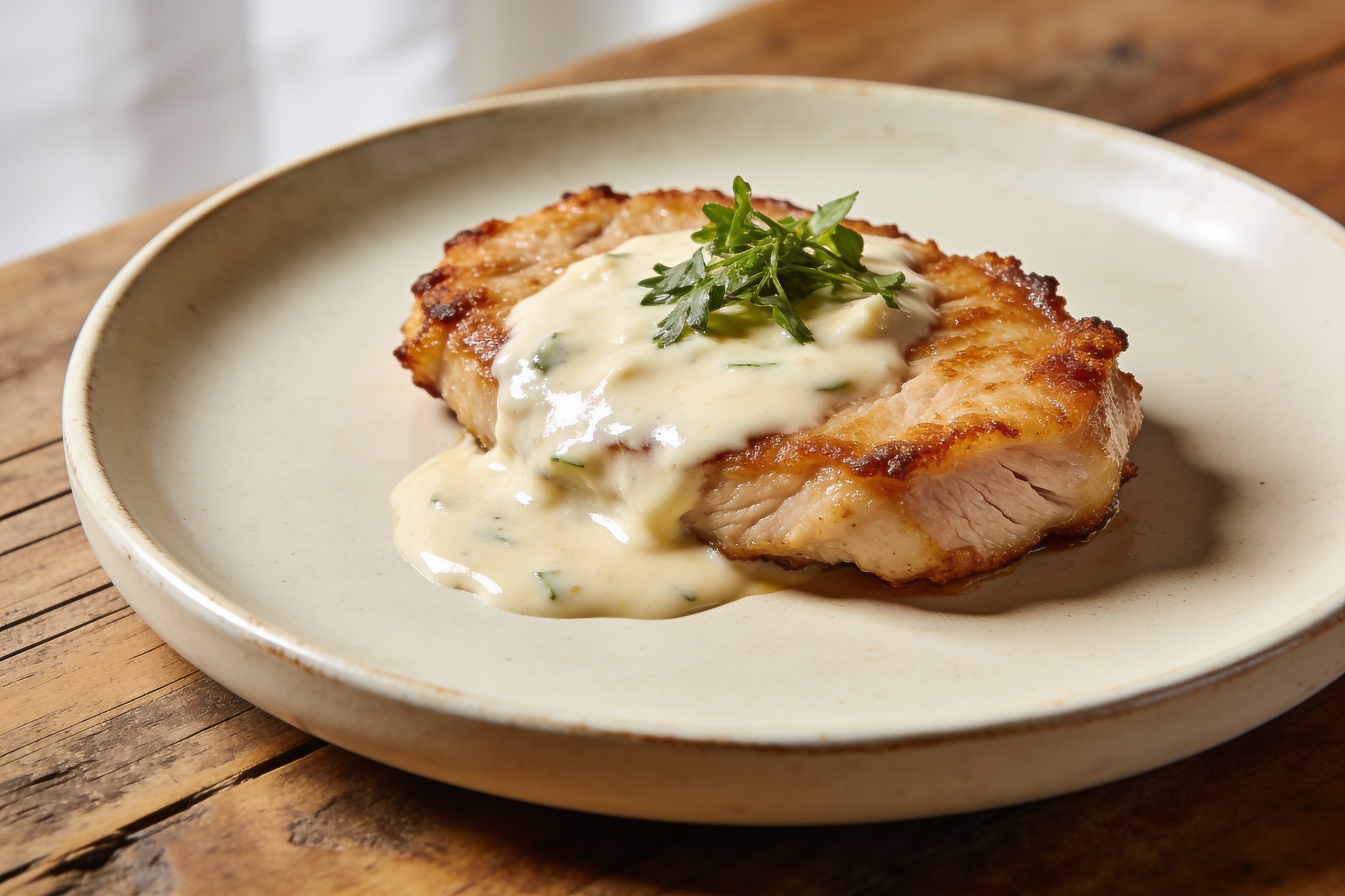 Escalope de Porc au Mascarpone