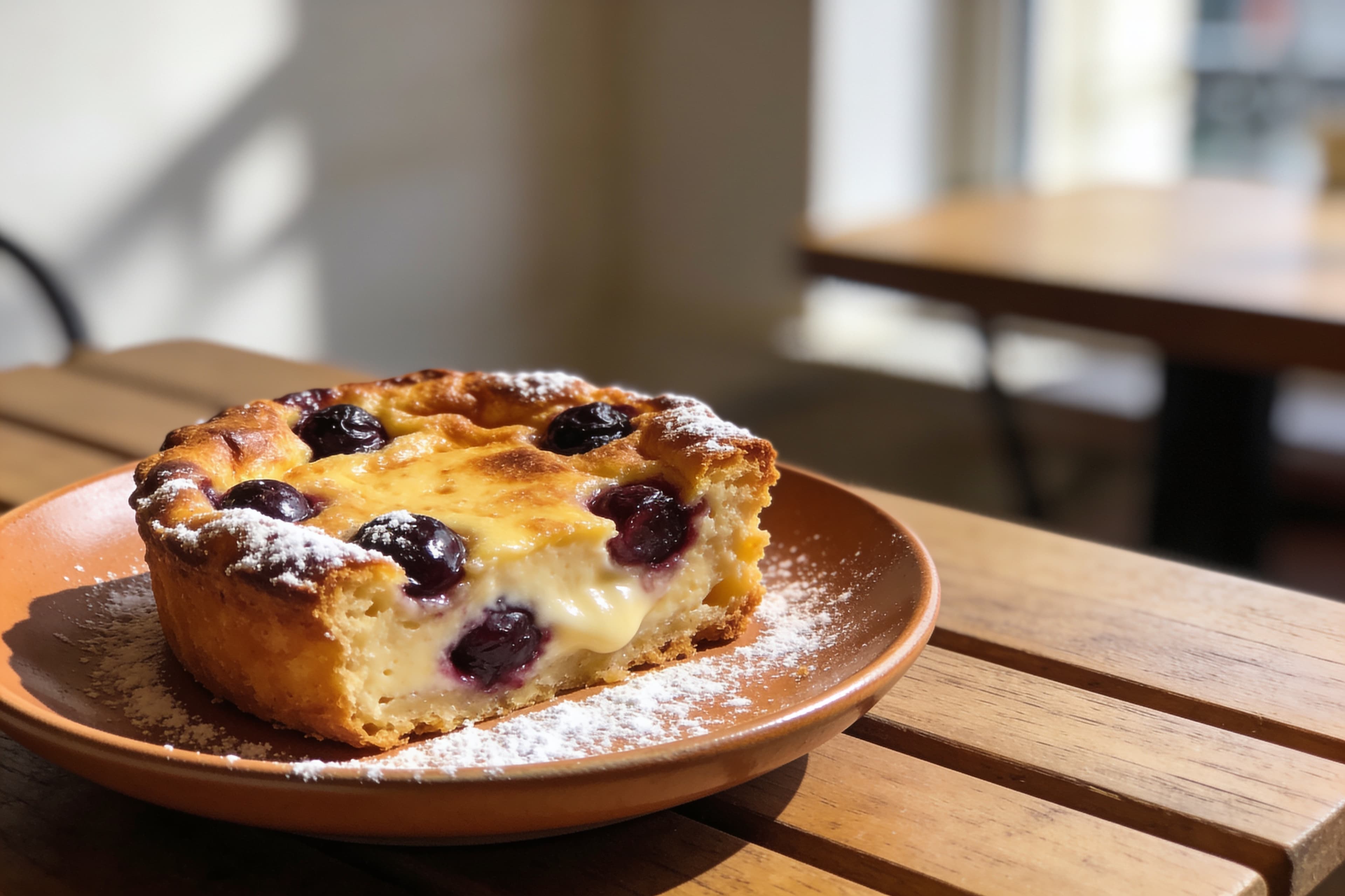 Clafoutis aux Raisins à l'Air Fryer